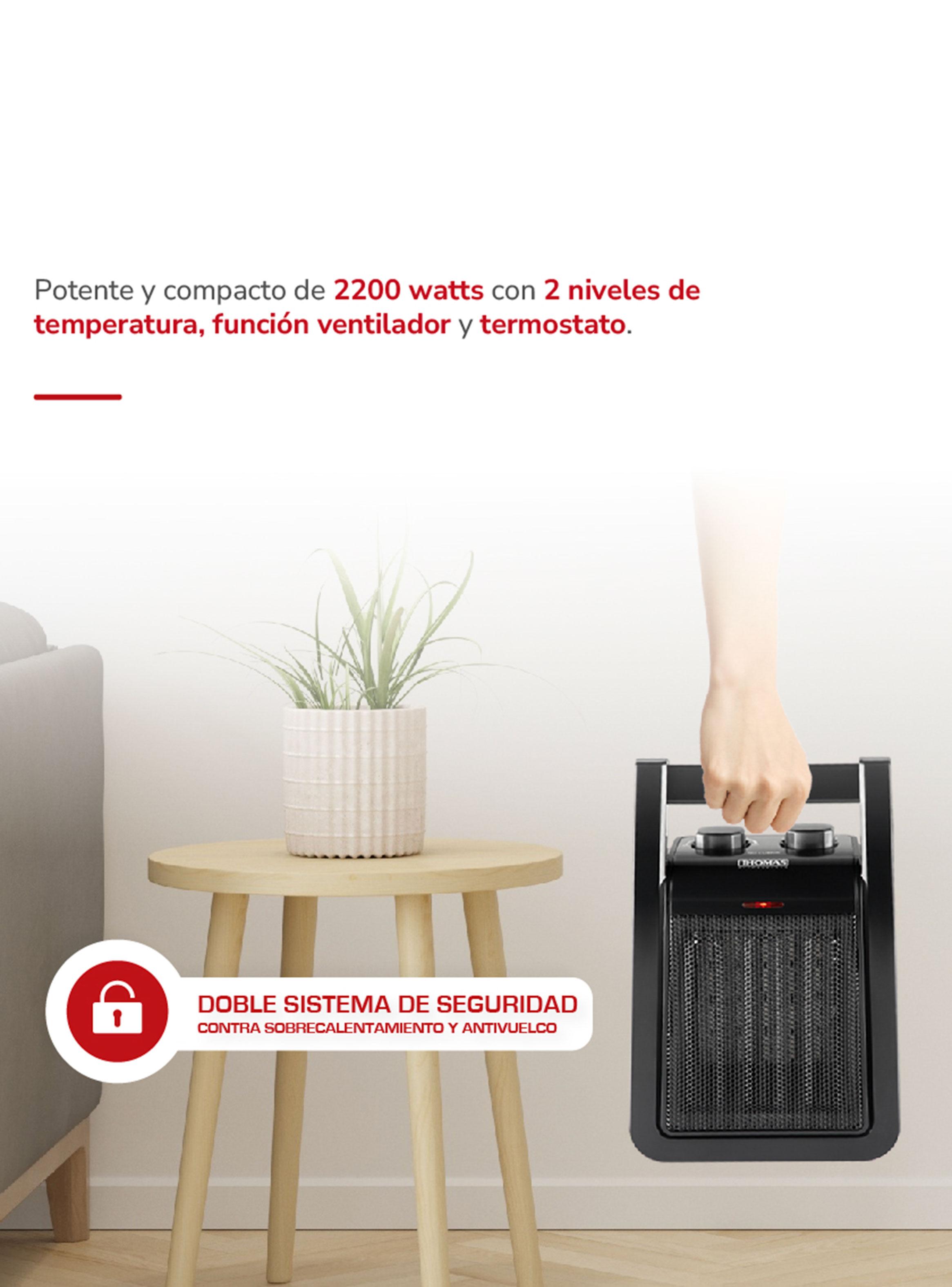 Termoventilador Cerámico 2200W TH-CH38-5