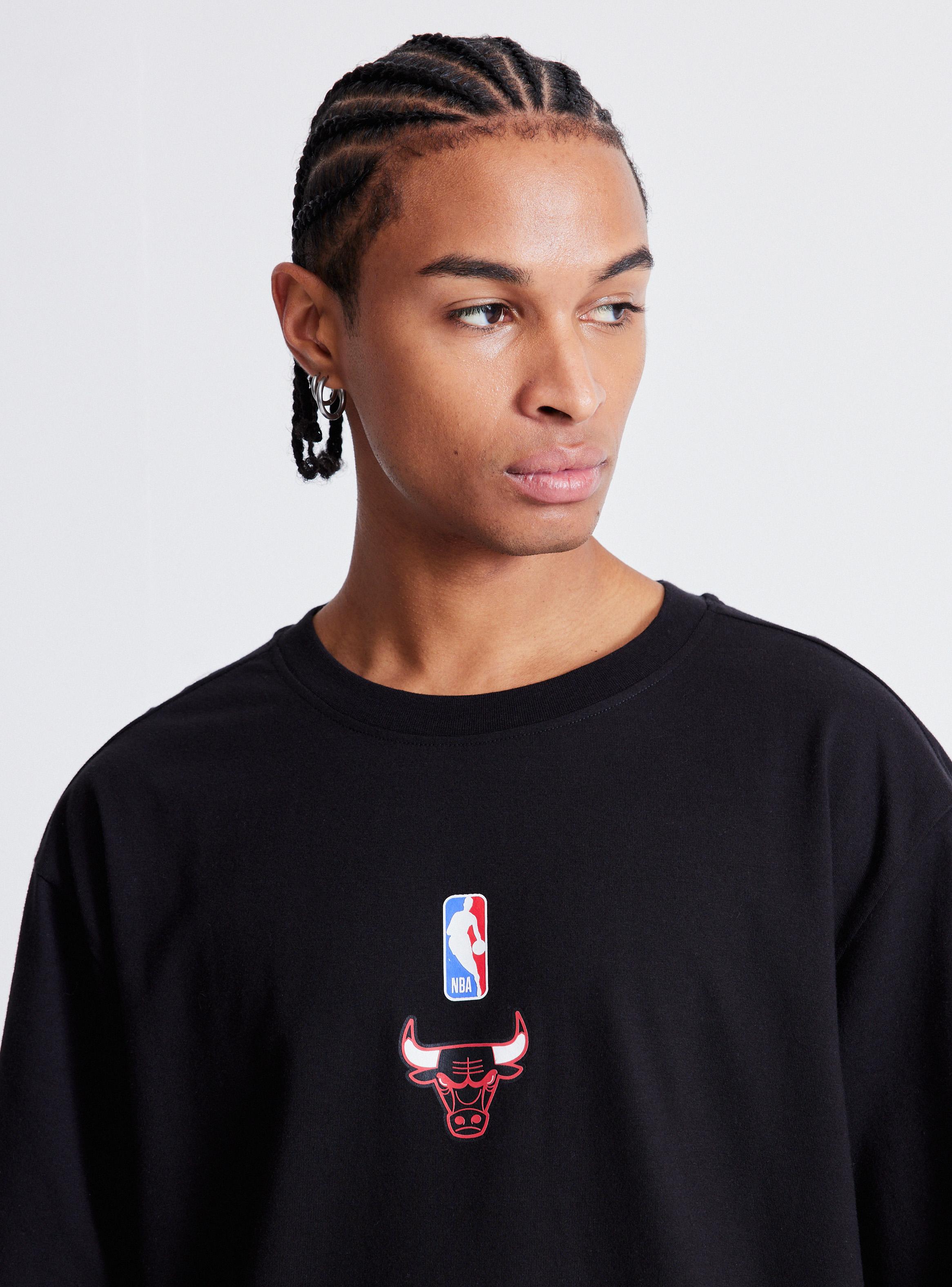 Polera Print Back Print Bulls Loose Fit-2
