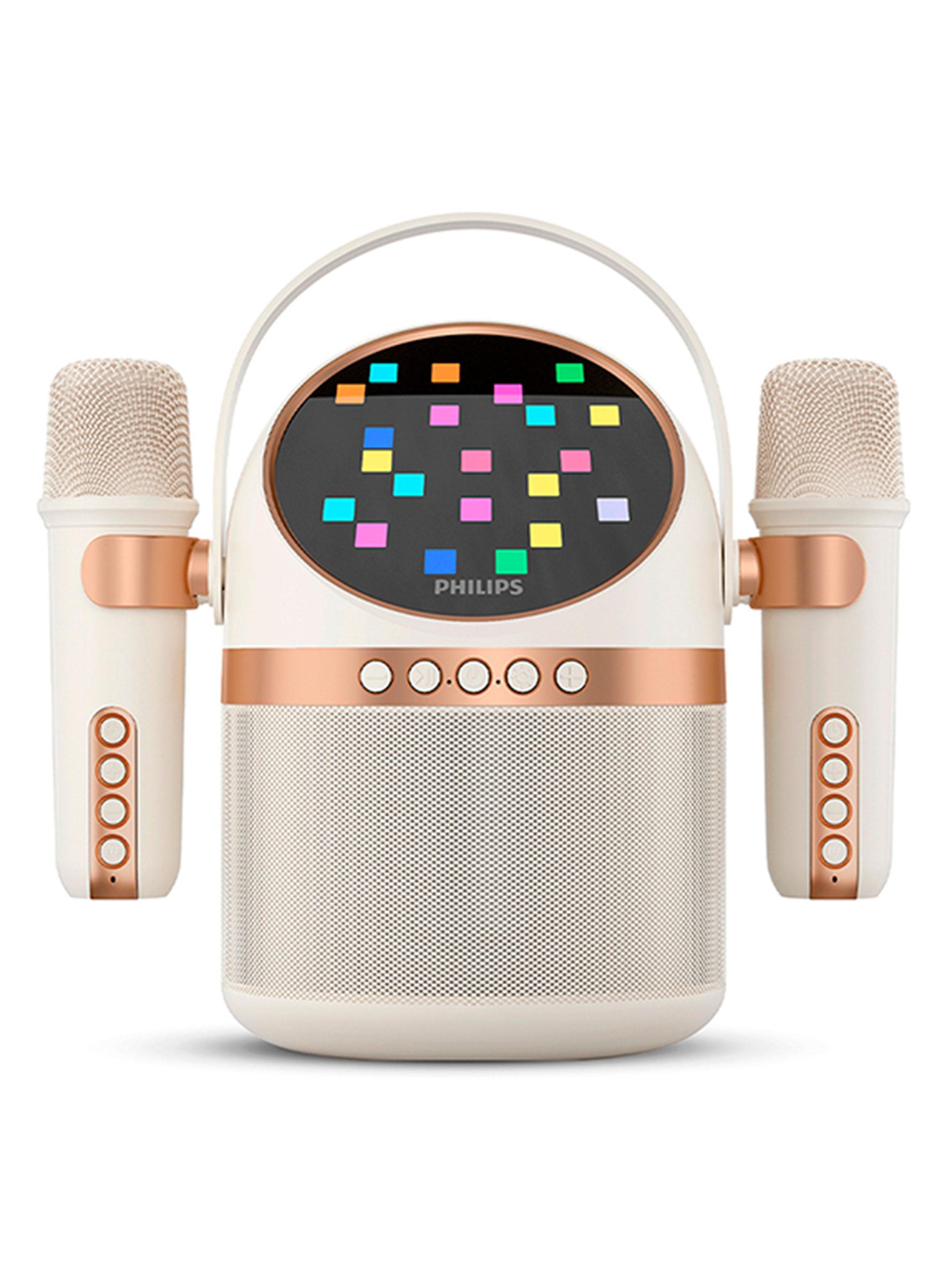 Parlante Karaoke Portátil TAS2509WT Blanco-0