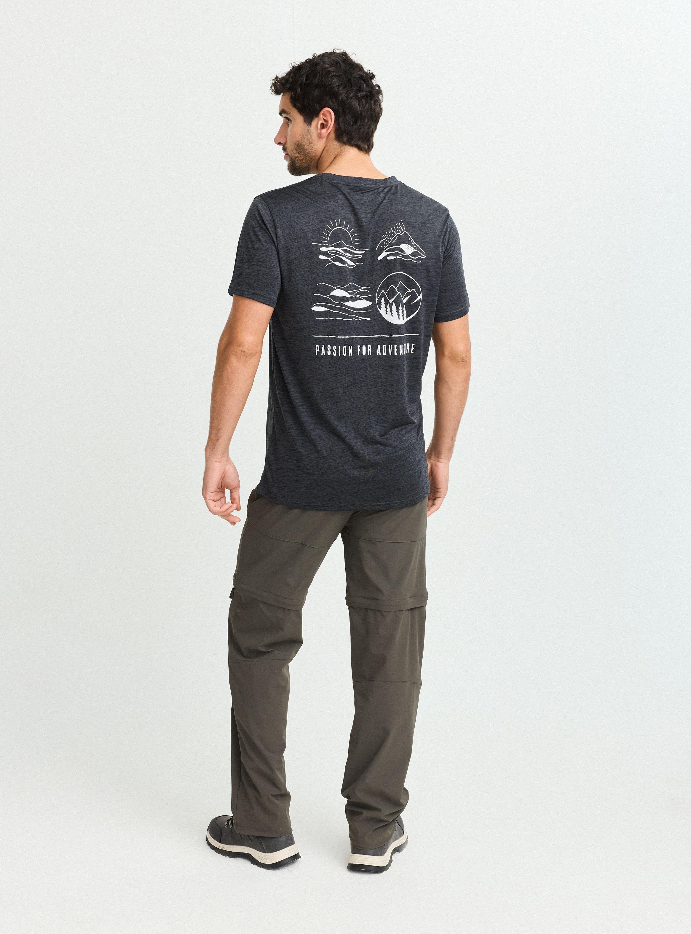 Polera  Estampada Alldry Protección UV-5