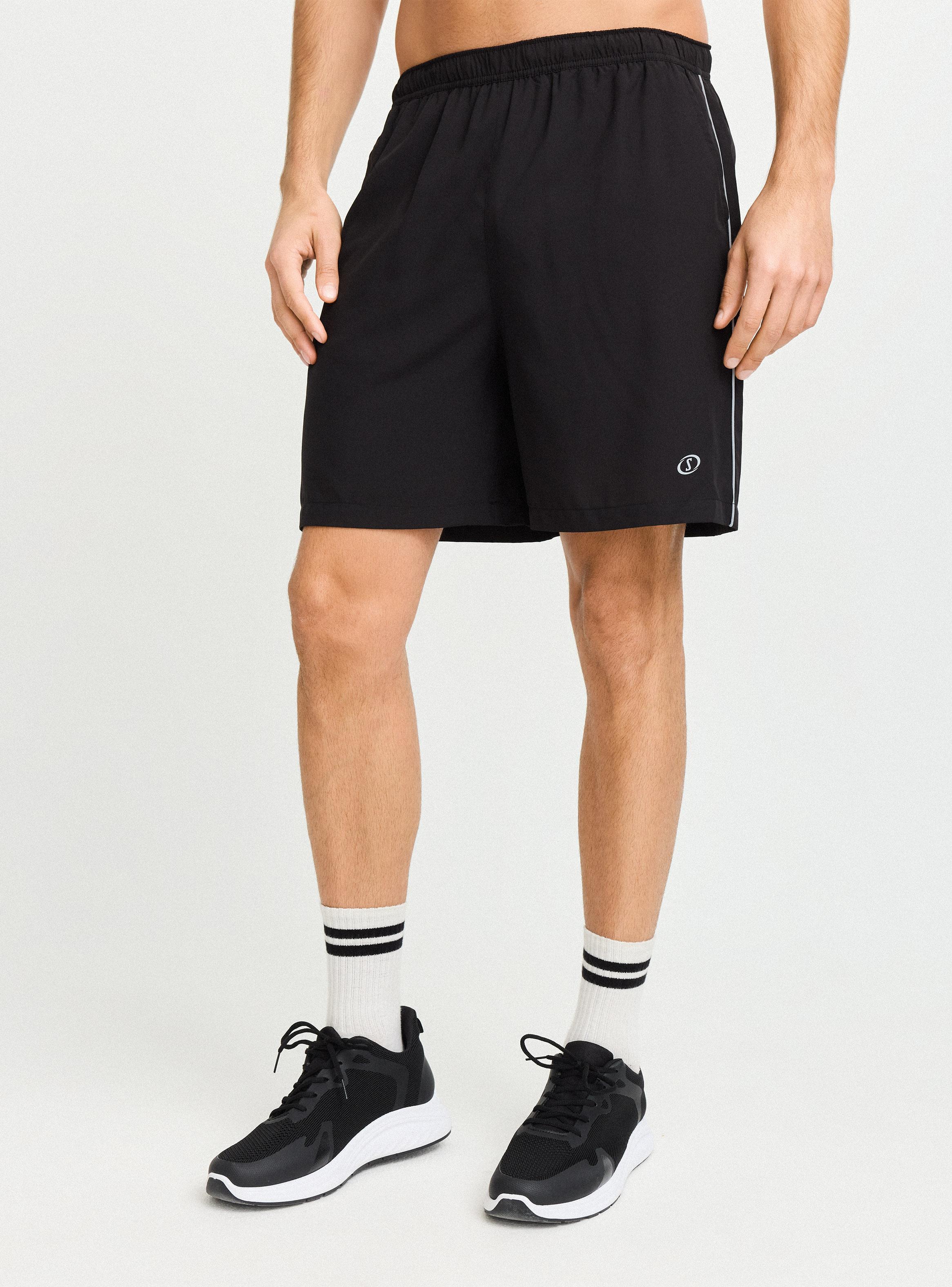 Short Piping Reflectante Deportivo-0