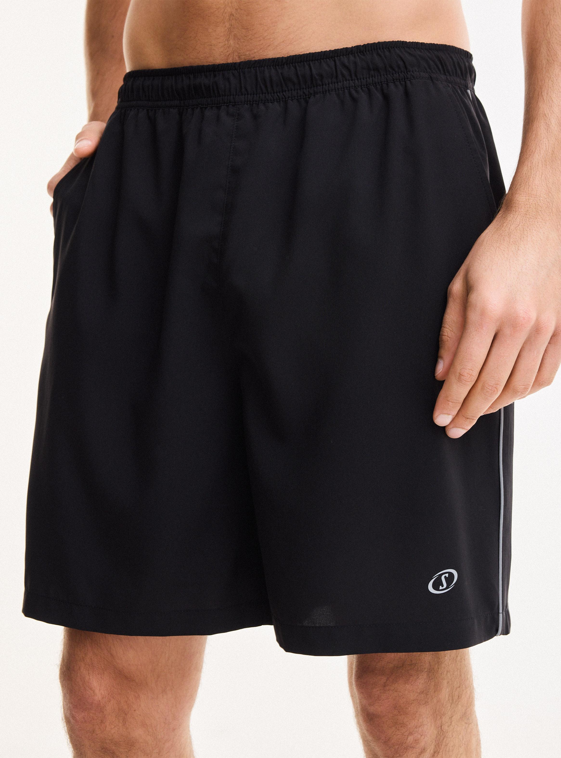 Short Deportivo Piping Reflectante-2