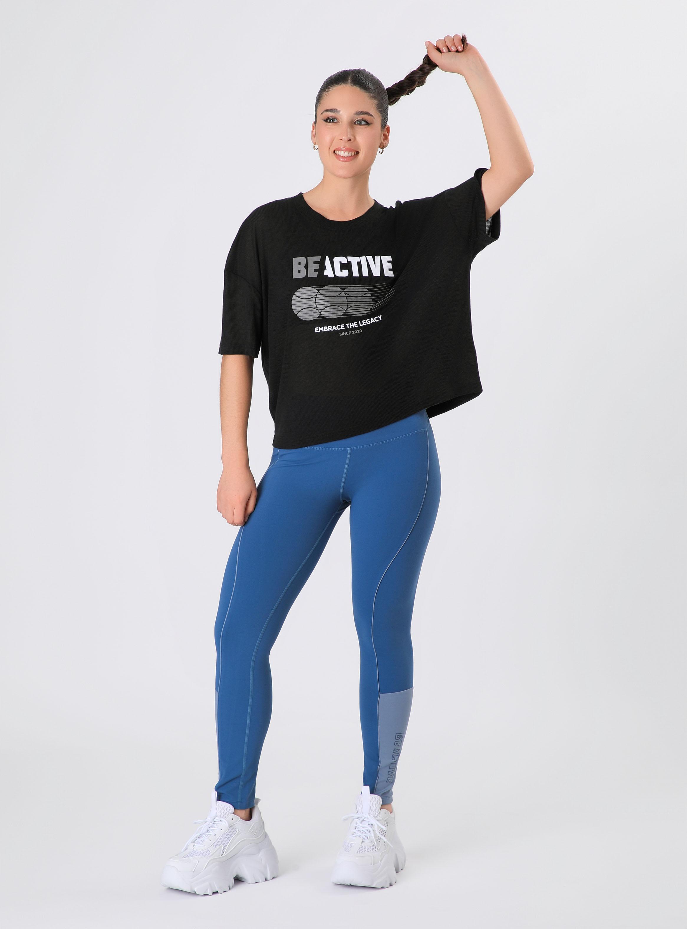 Polera Ligera Estampada de Tela Suave-3