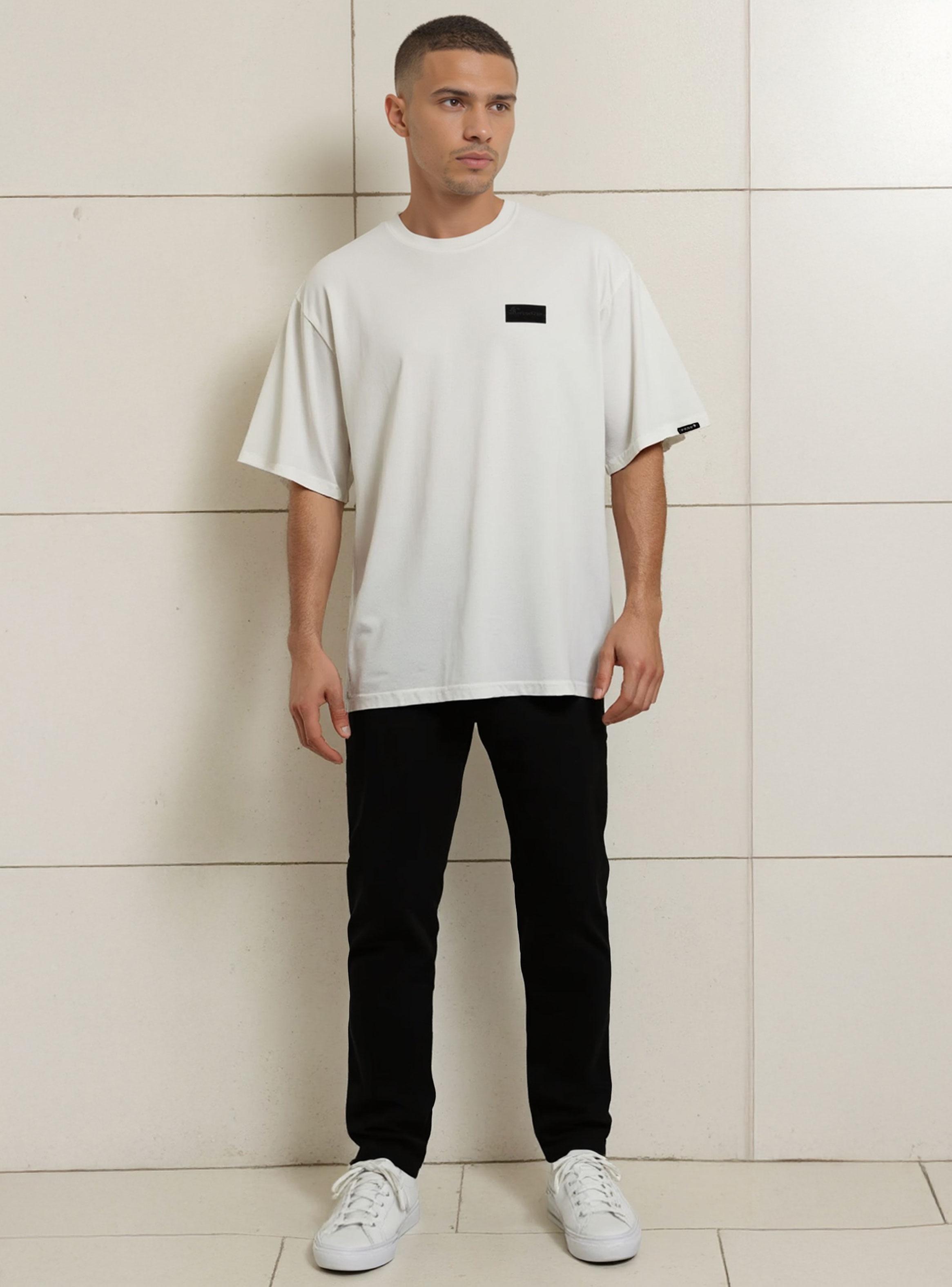 Polera Manga Corta  Stamp Print-3
