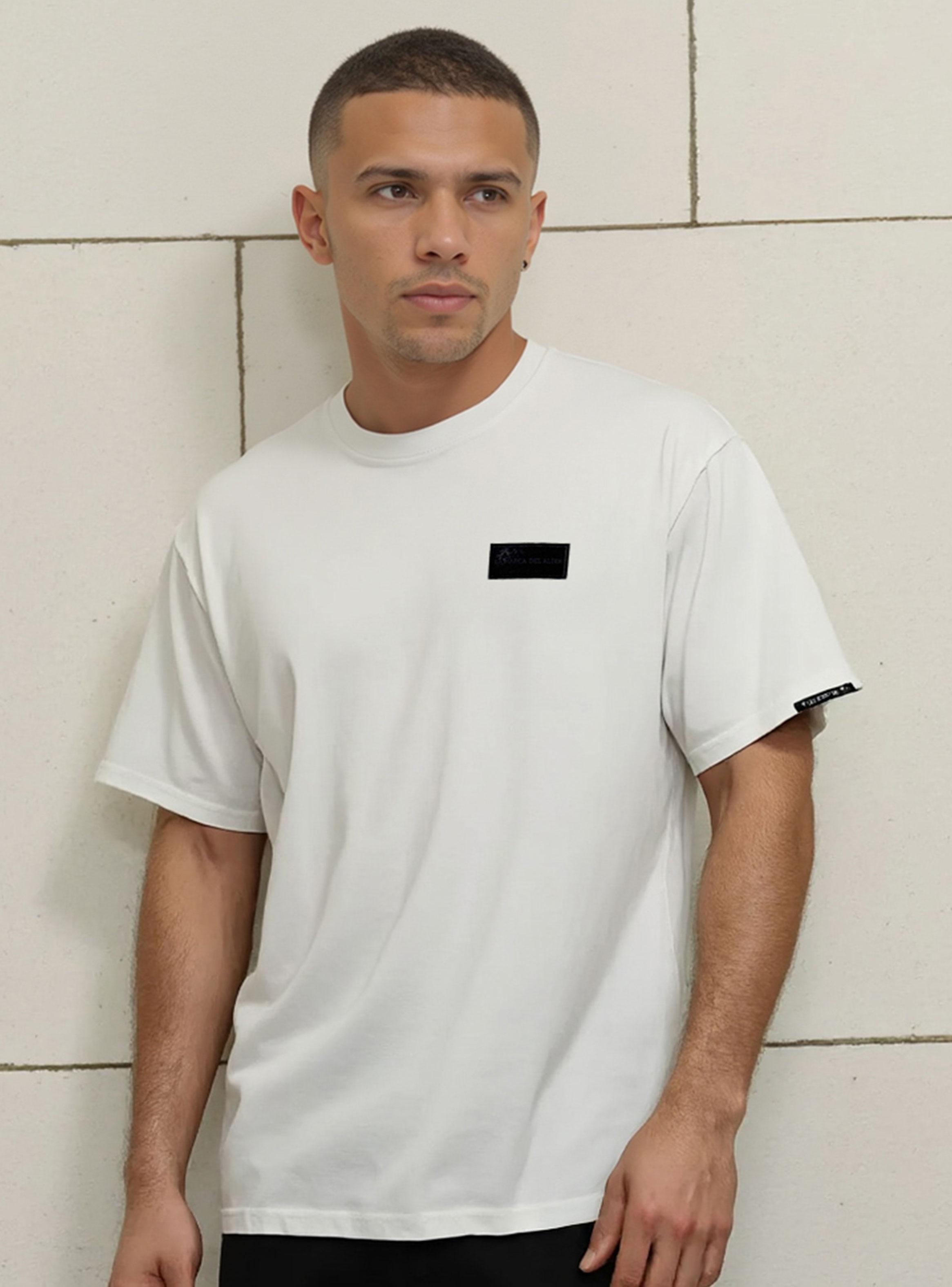 Polera Manga Corta  Stamp Print-2