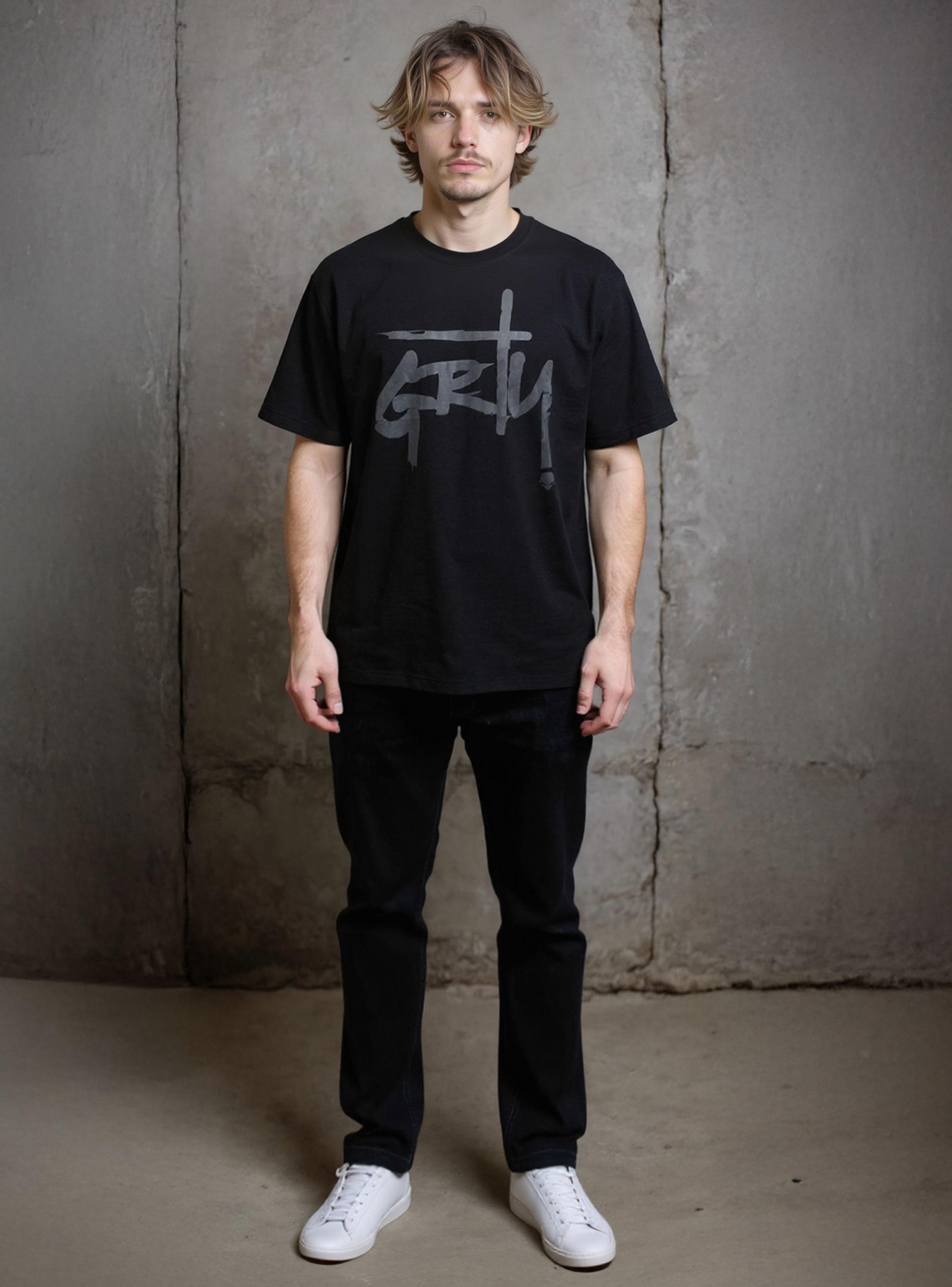 Polera Manga Corta GRTY Logo-3