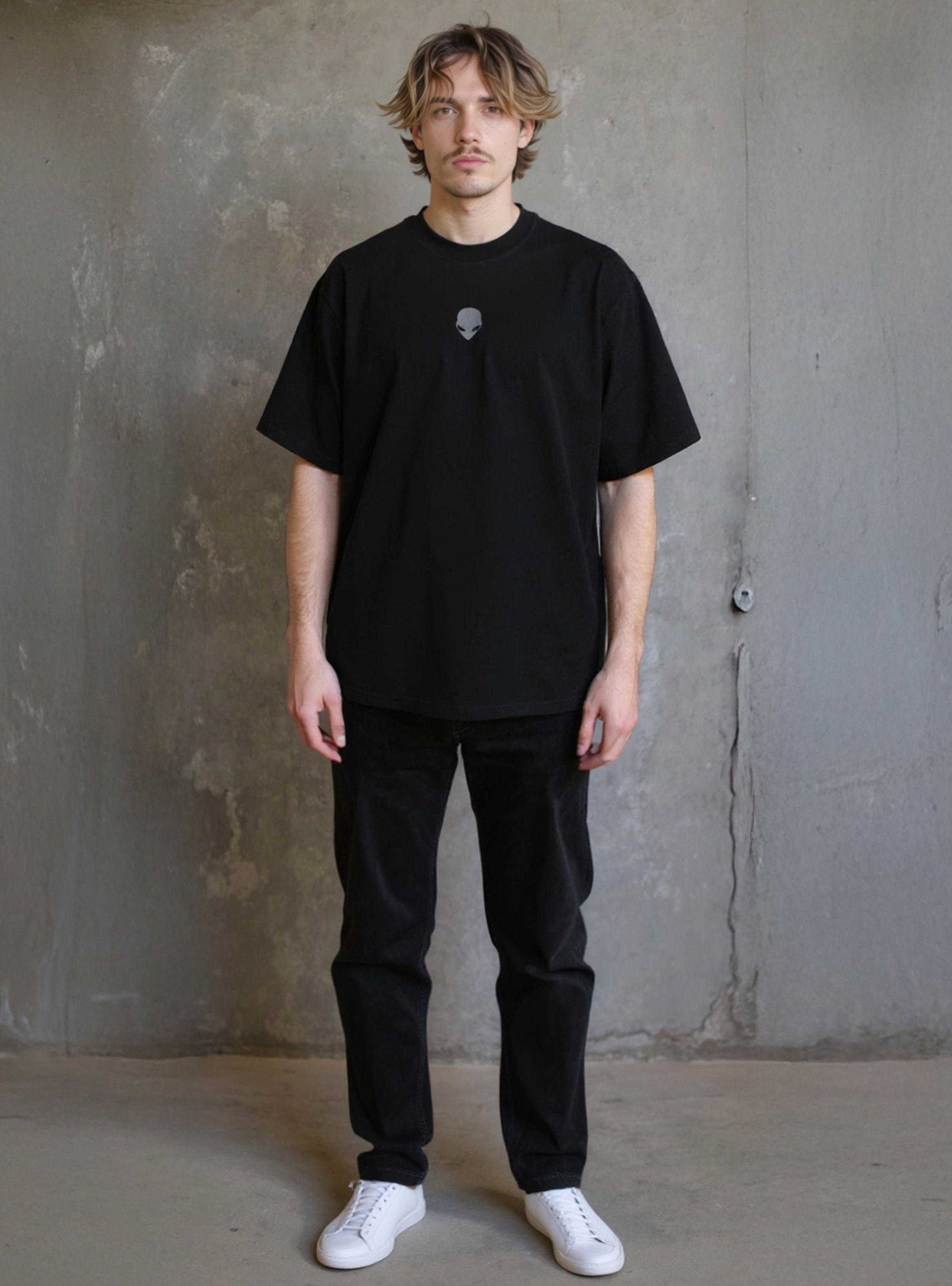 Polera Manga Corta Oversize Back Tag-3