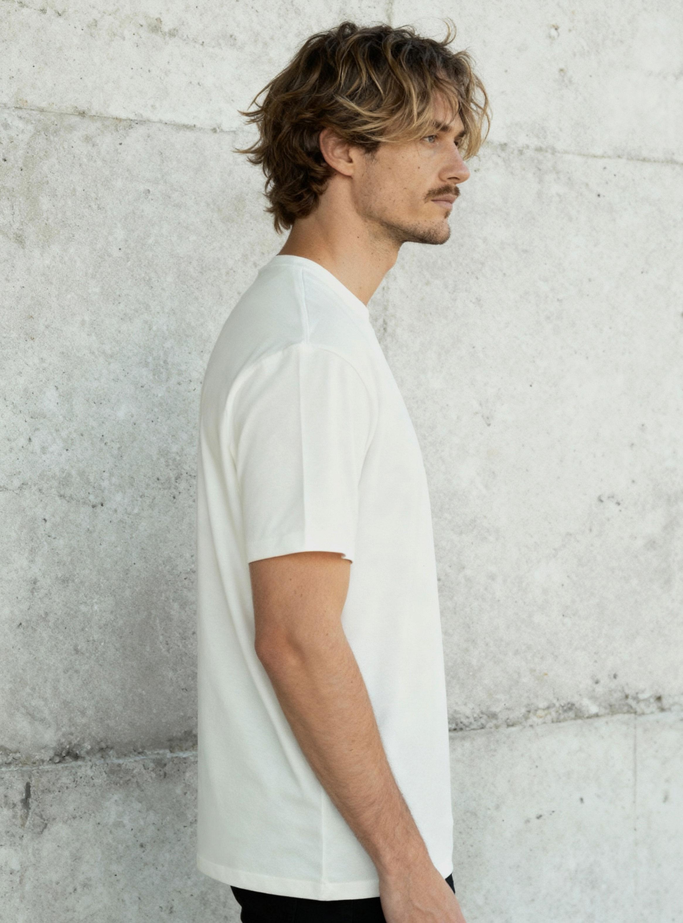 Polera Manga Corta Flower Back Print-2