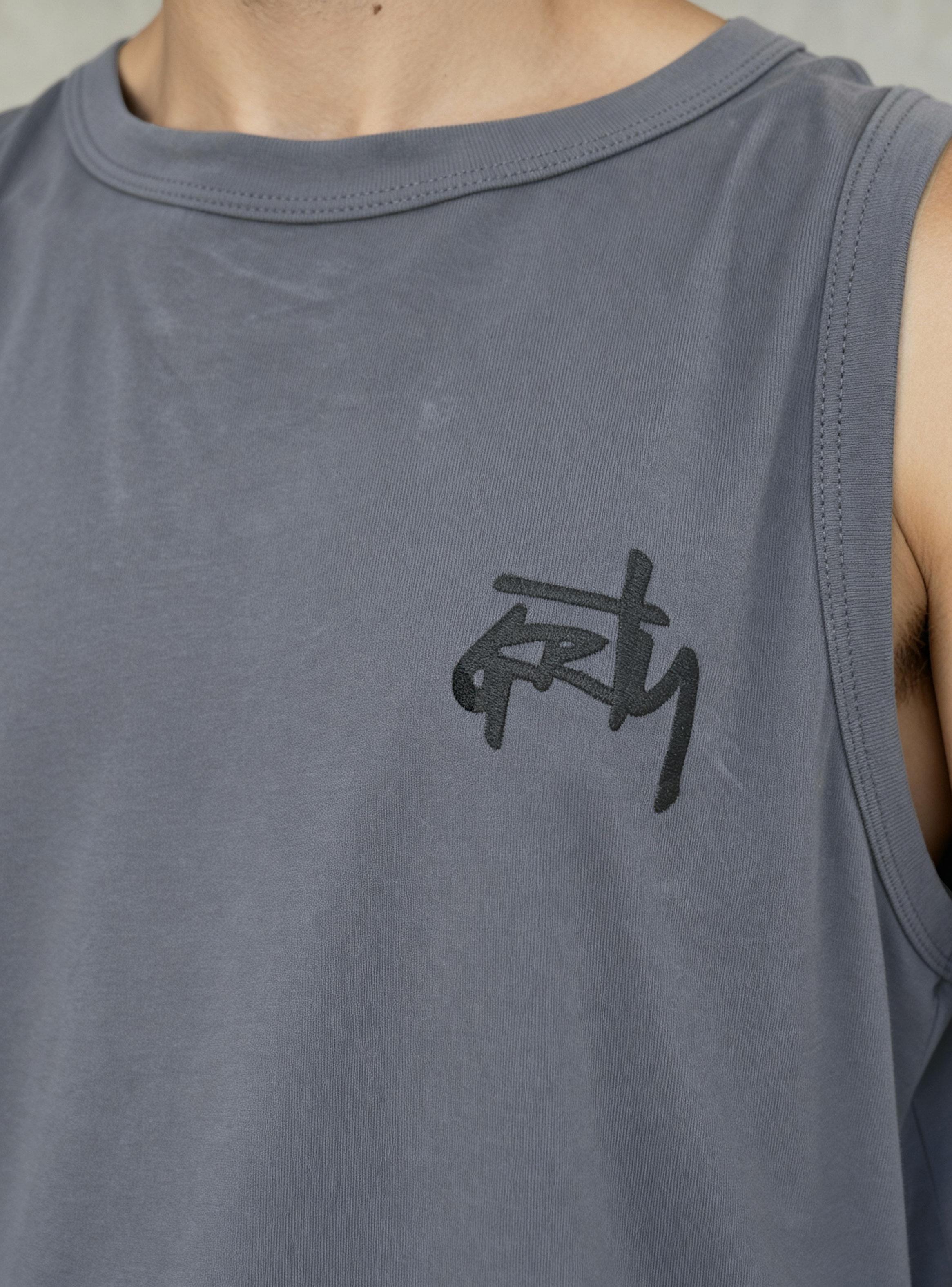 Polera Tank Spray Can Back Print-3