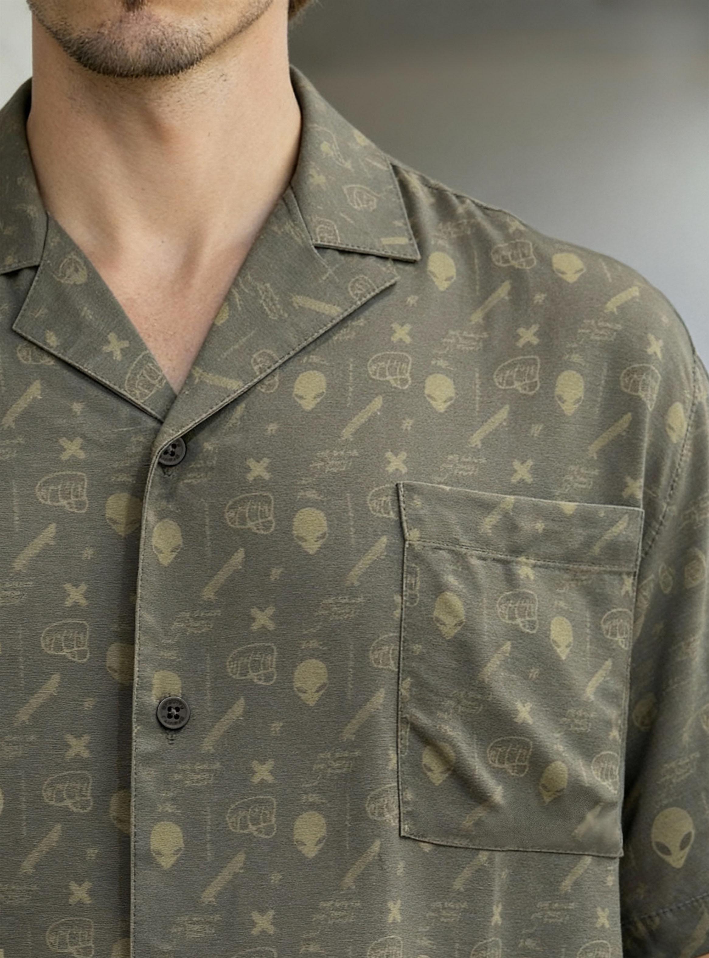 Camisa Resort Full Print-3