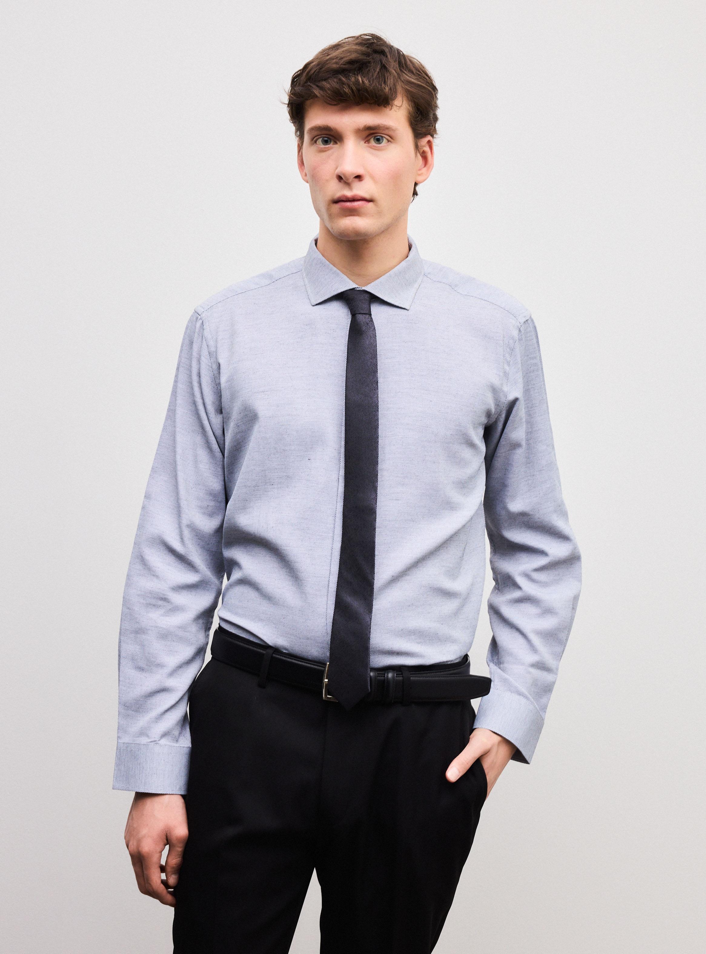 Camisa de Vestir Slim Fit-0