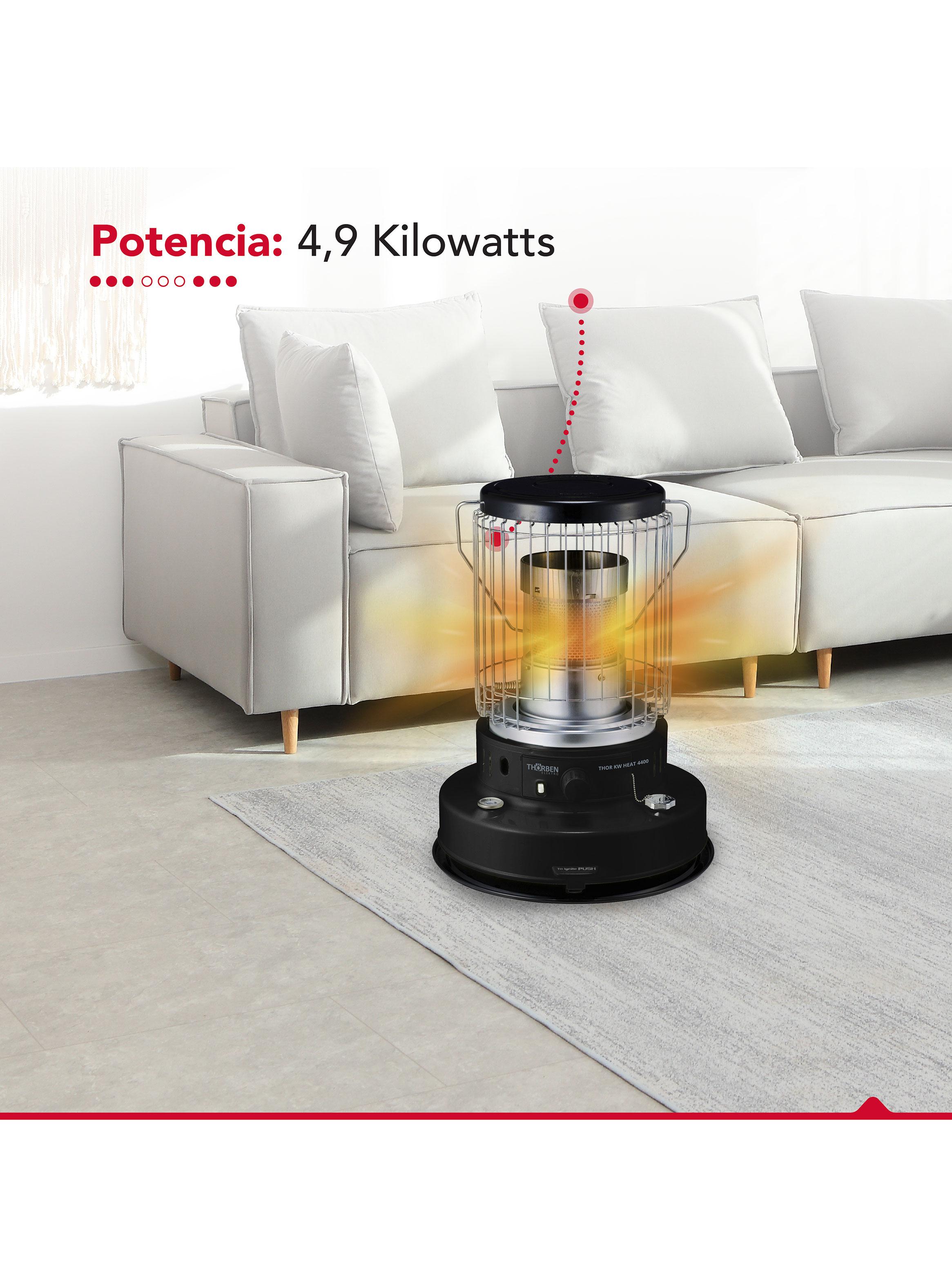 Estufa Parafina Mecha 7 Litros Thor KW Heat 4400-2