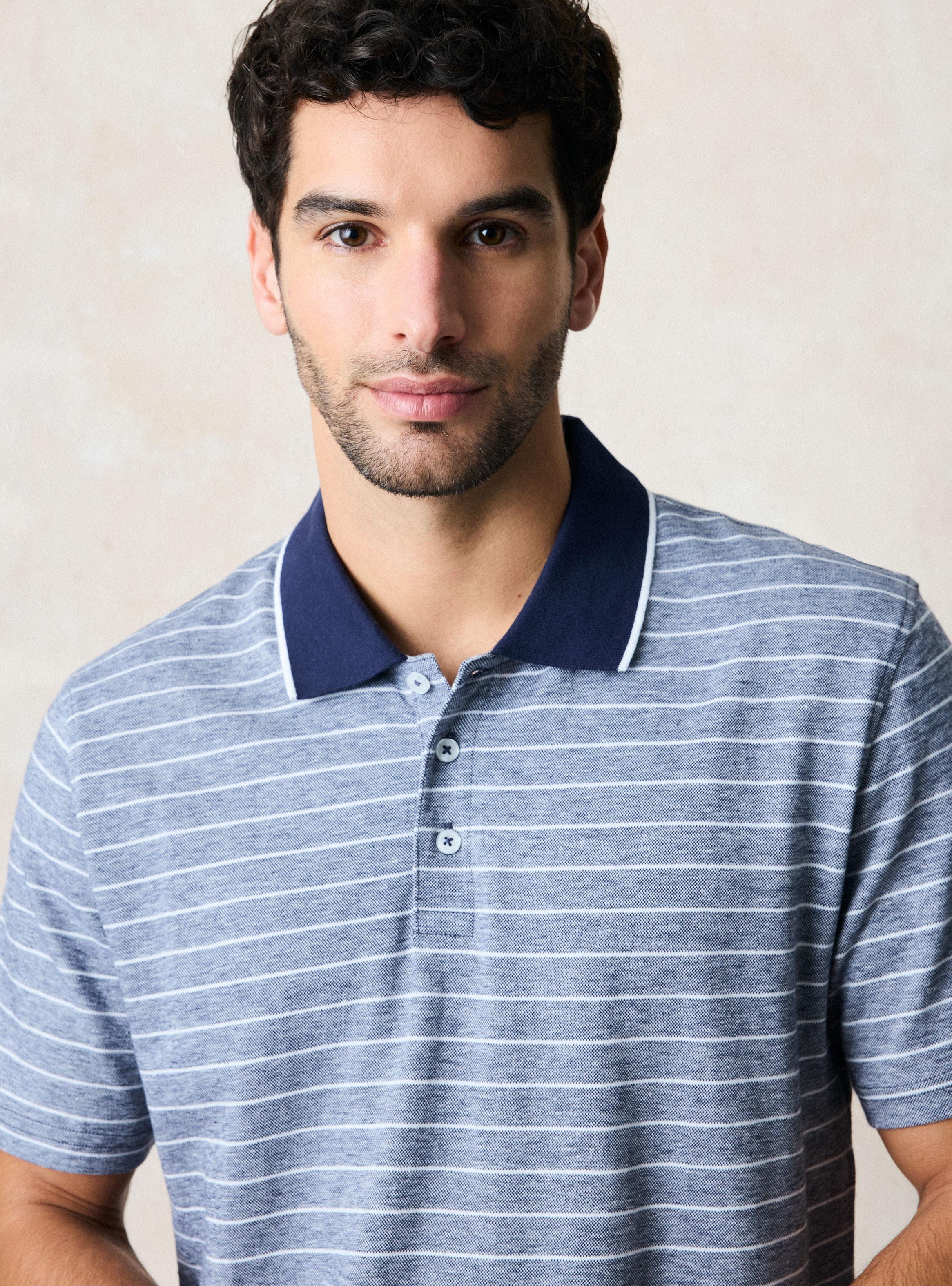 Polera Pique Rayas-2