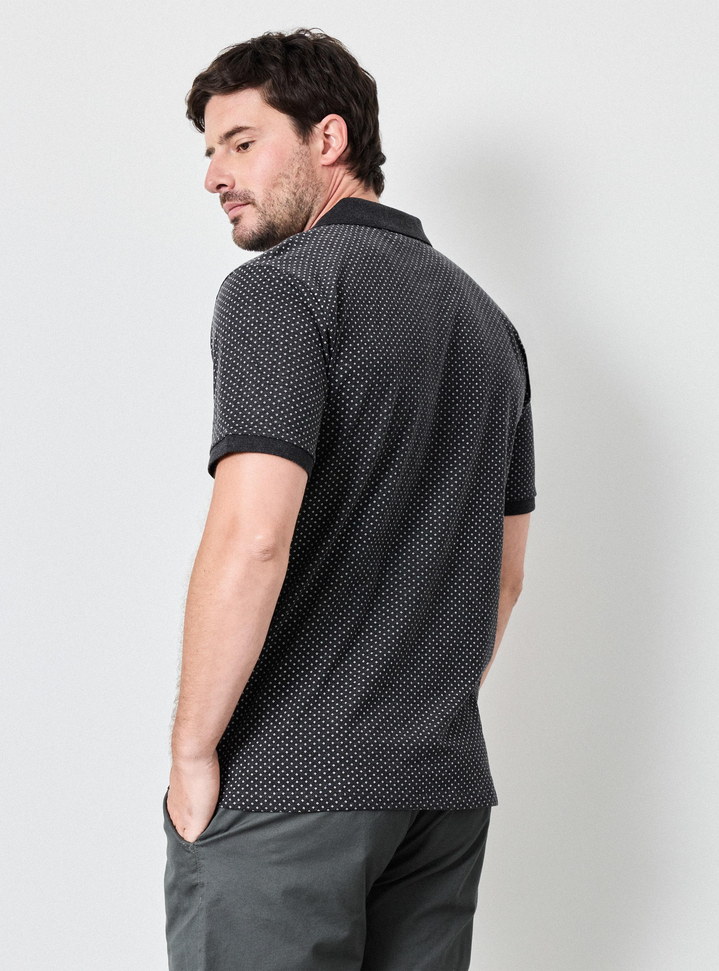 Polera Manga Corta Pique Mini Print-1