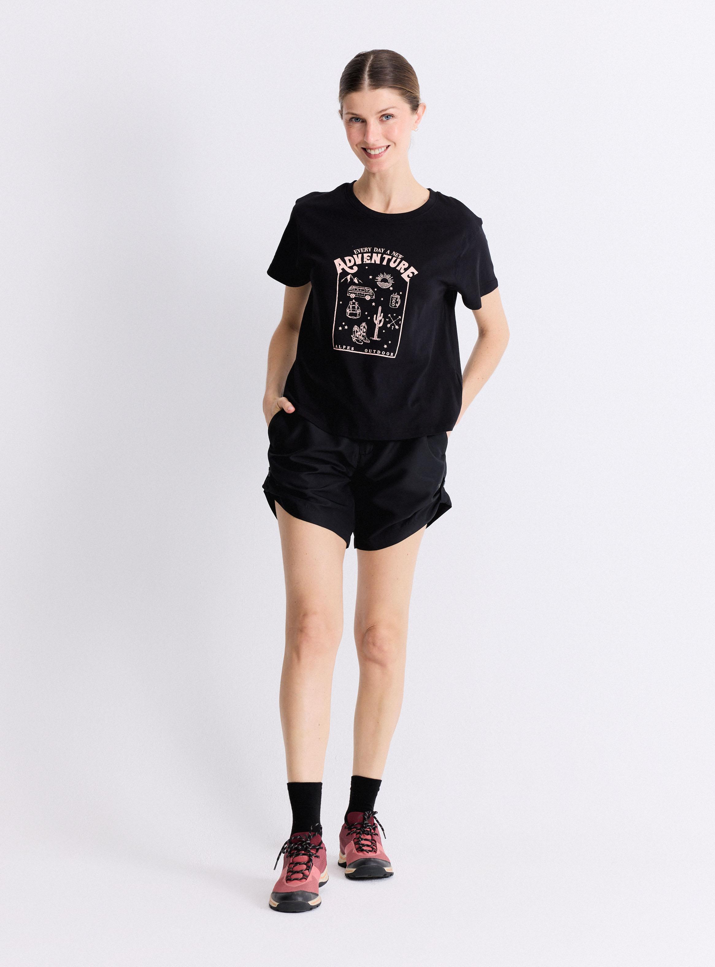 Polera Holgada Diseño Estampado Uv-4