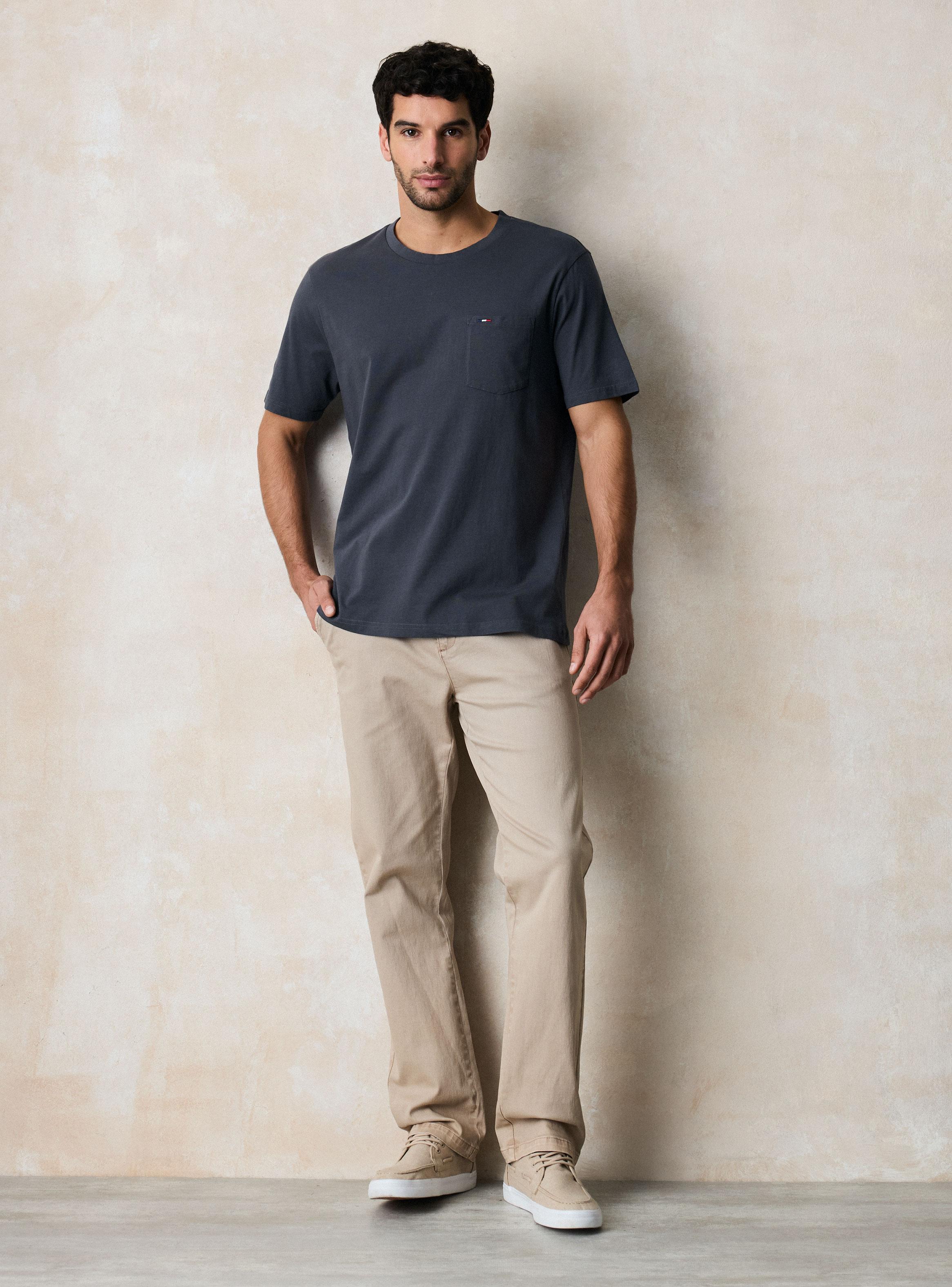 Polera Crew Neck con Bolsillo-4