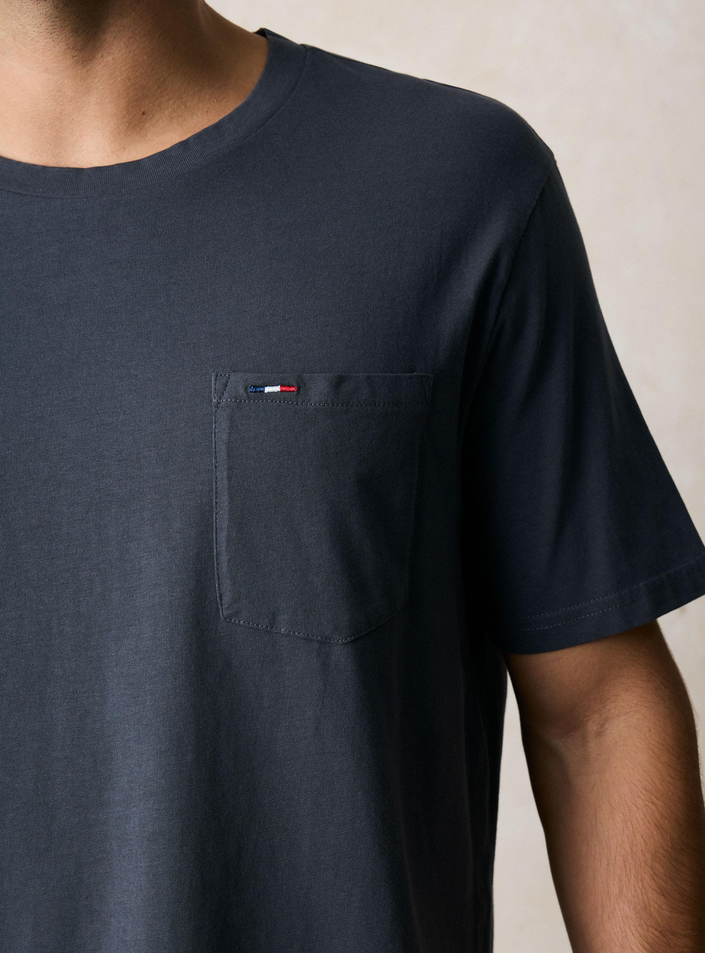 Polera Crew Neck con Bolsillo-3