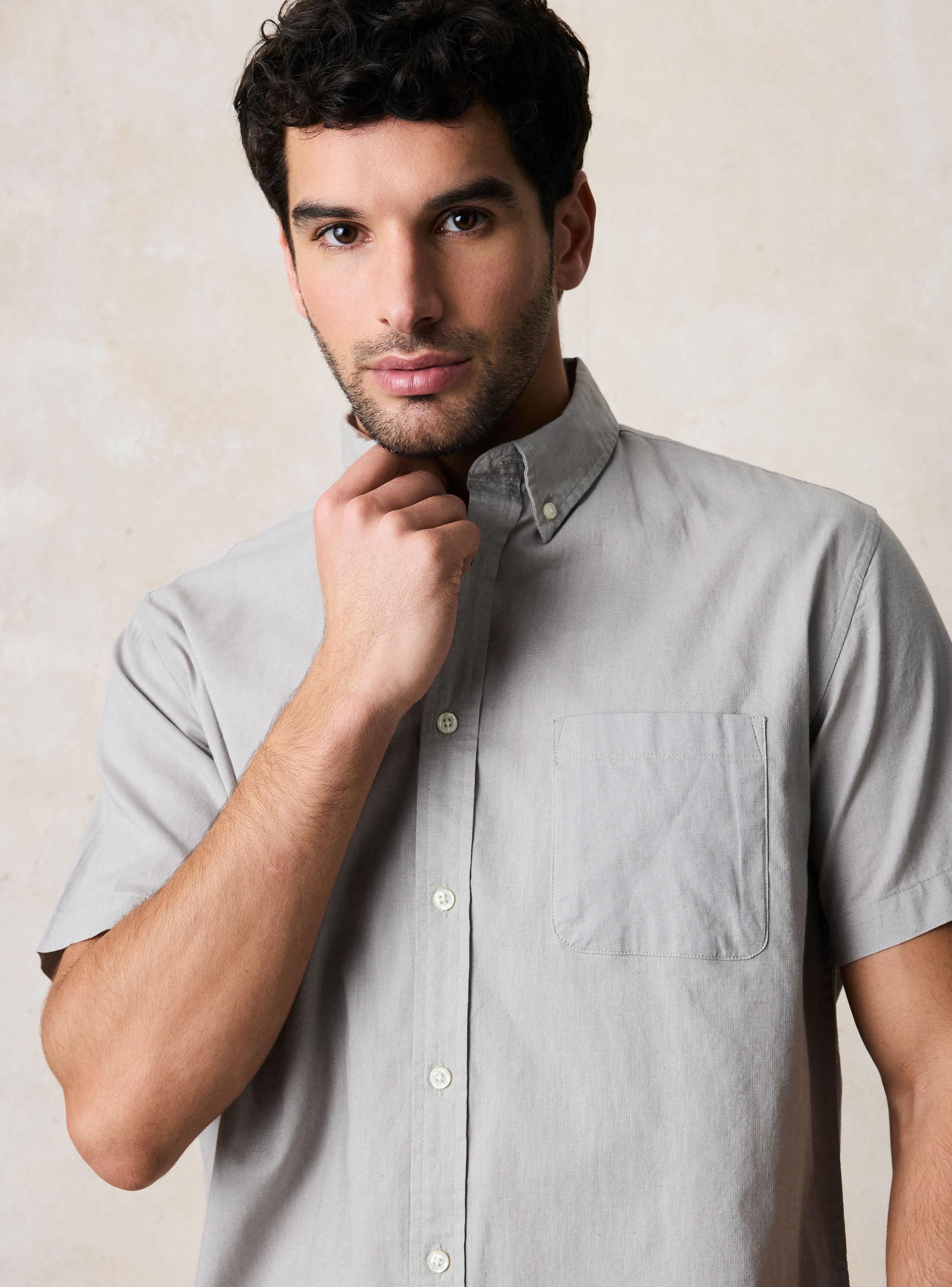 Camisa Manga Corta Lino-2