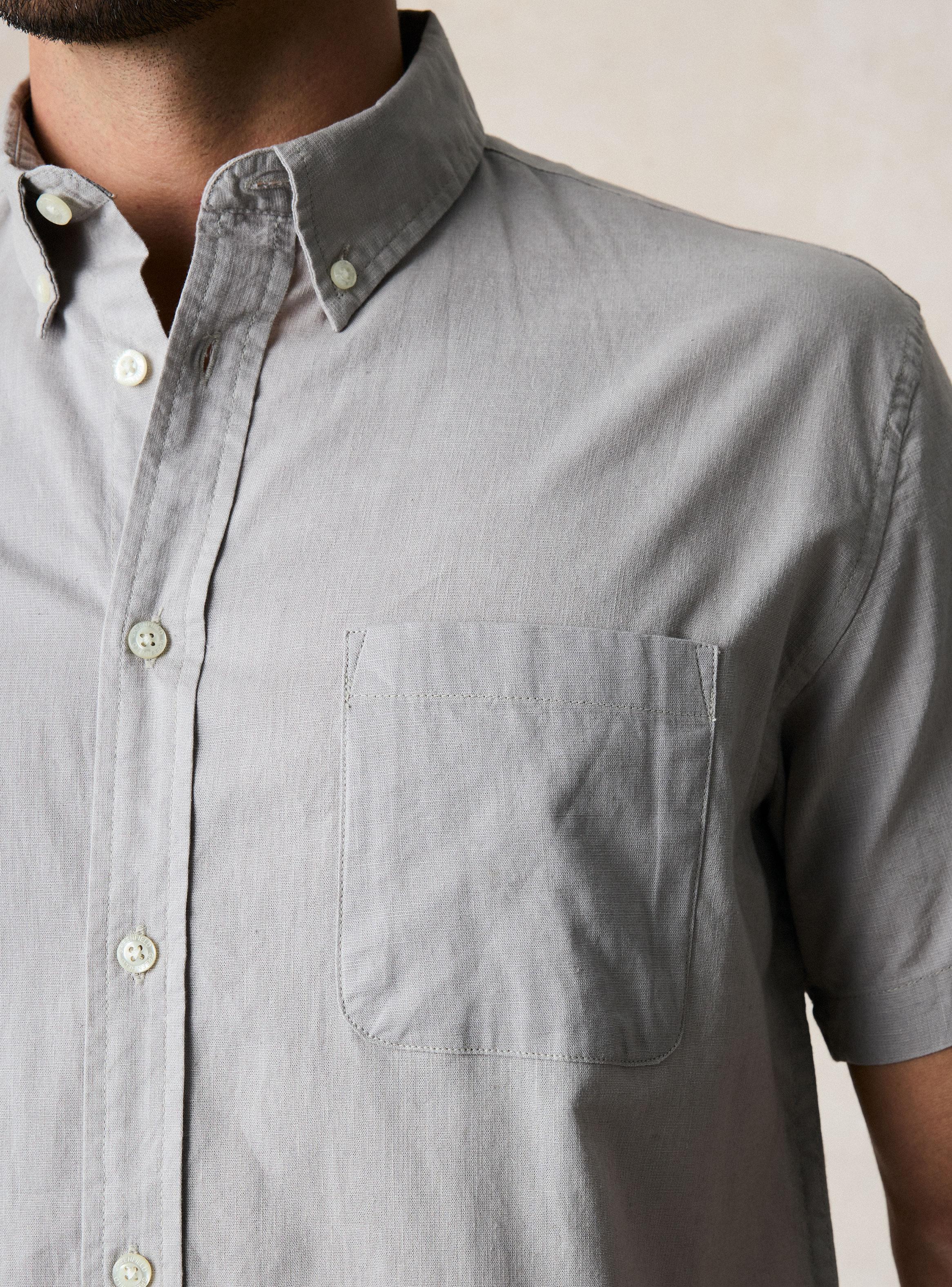 Camisa Manga Corta Lino-3