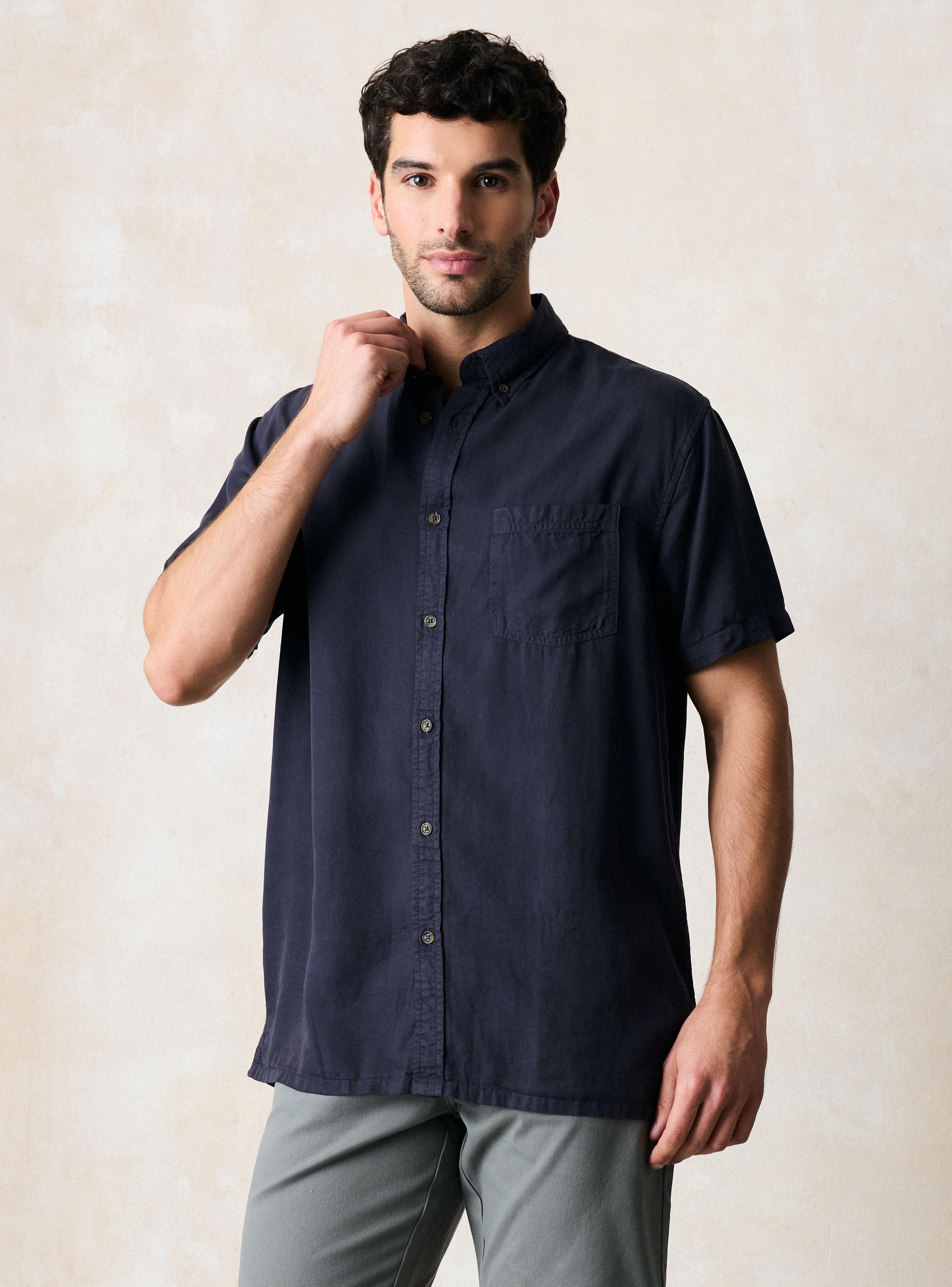 Camisa Lyocell Manga Corta-0