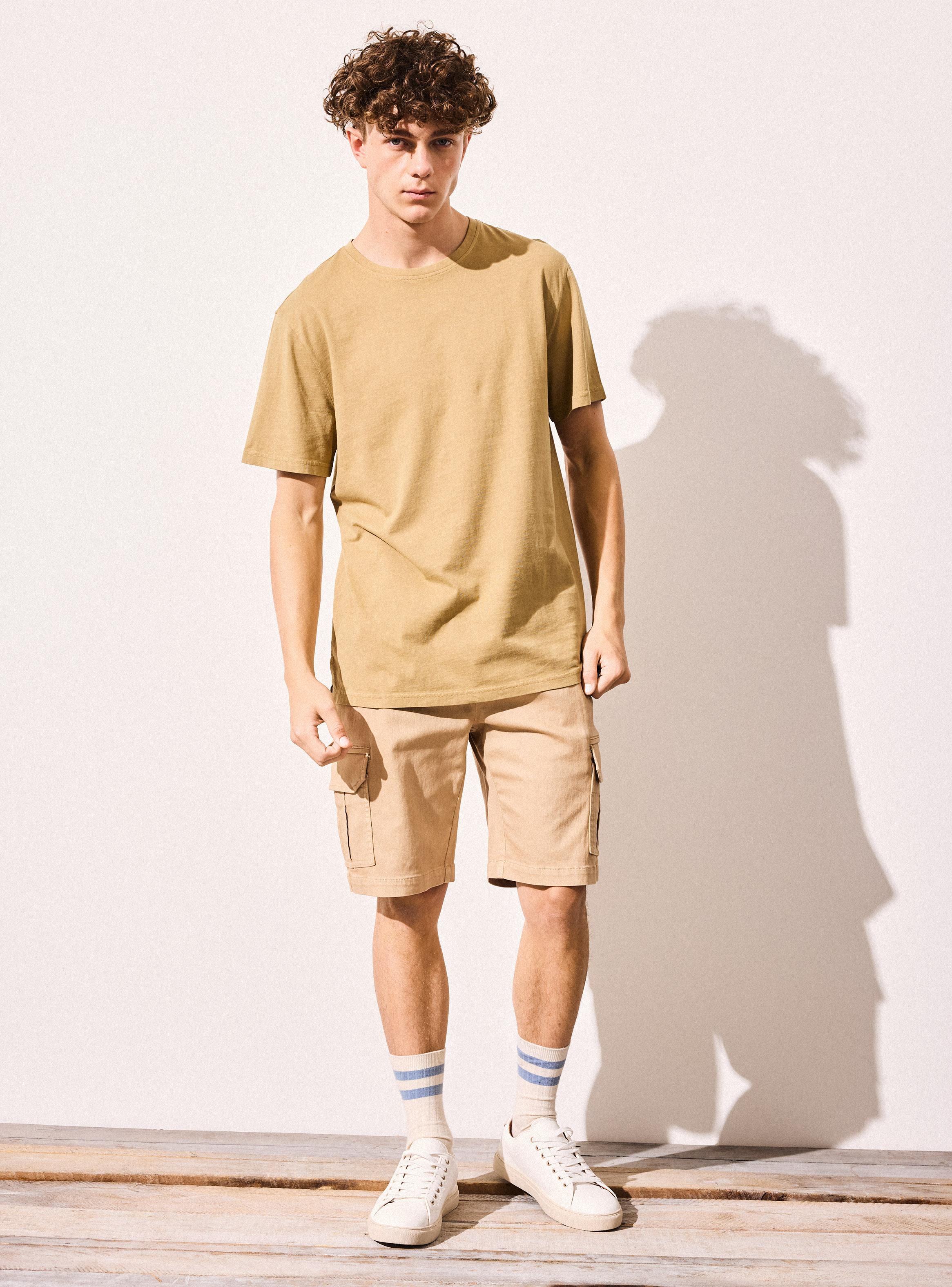 Polera Teñido Natural con Té Colección Ecológica-4