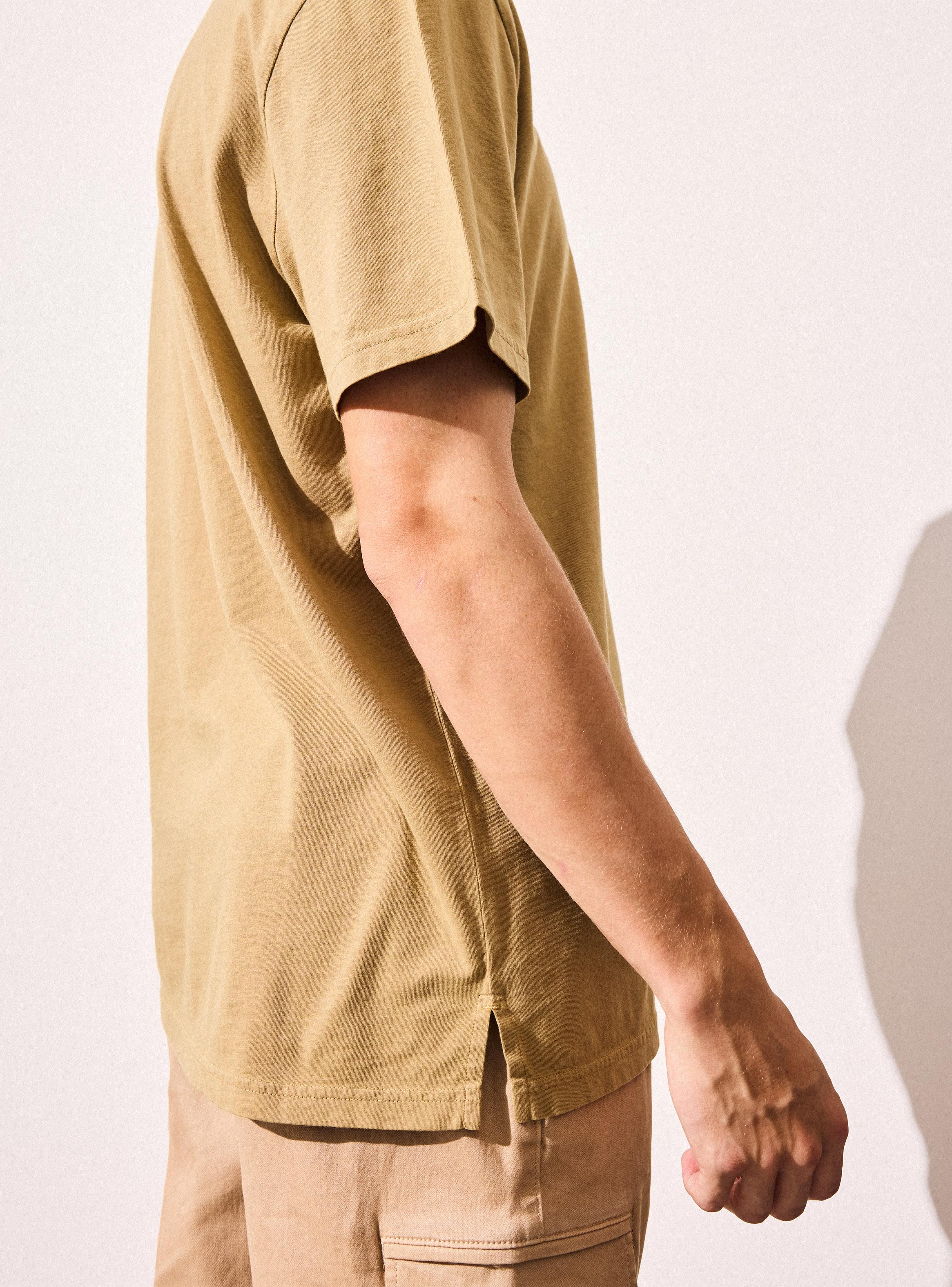 Polera Teñido Natural con Té Colección Ecológica-3