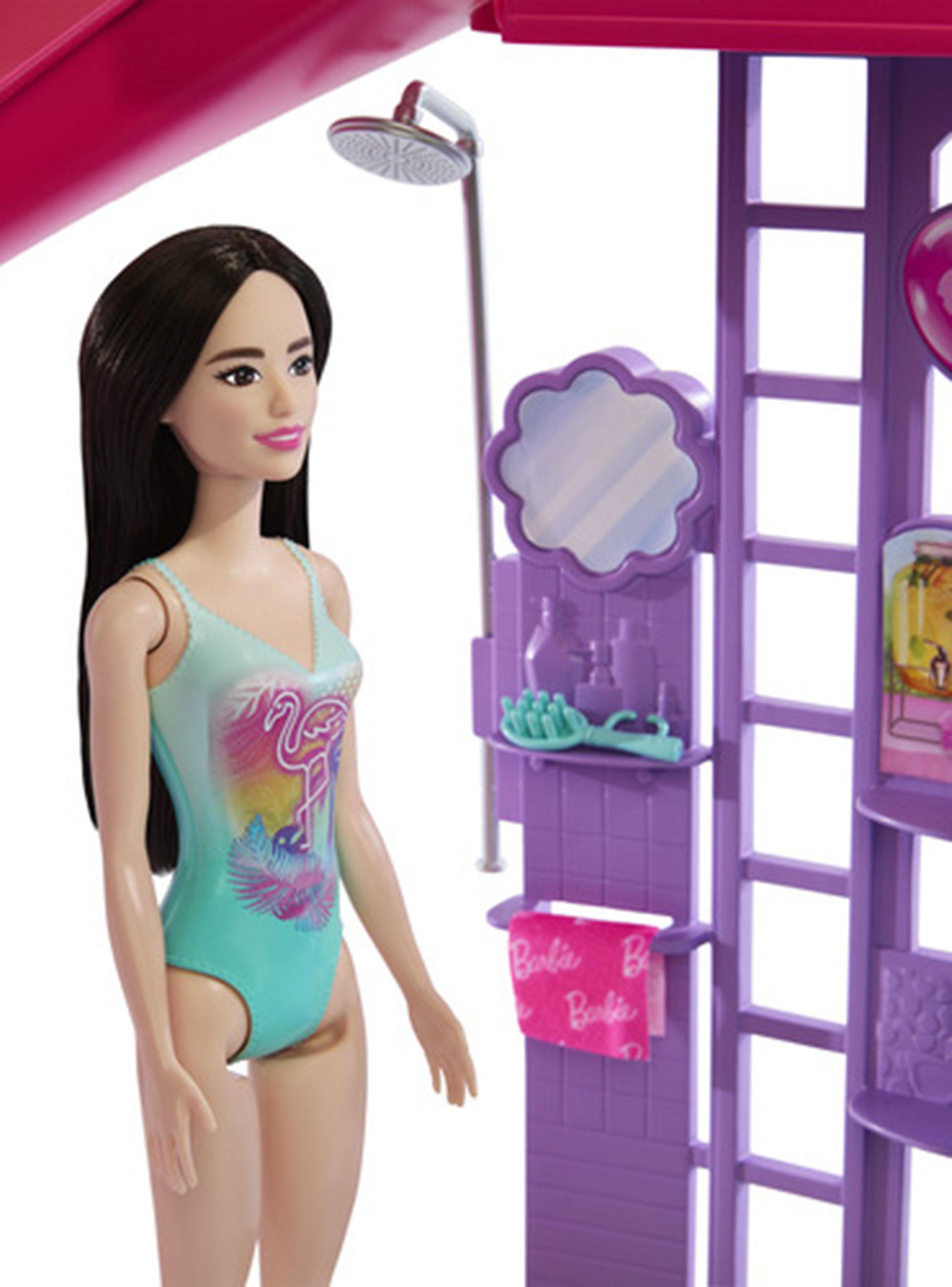 Muñeca Barbie Set Piscina de los Sueños-3