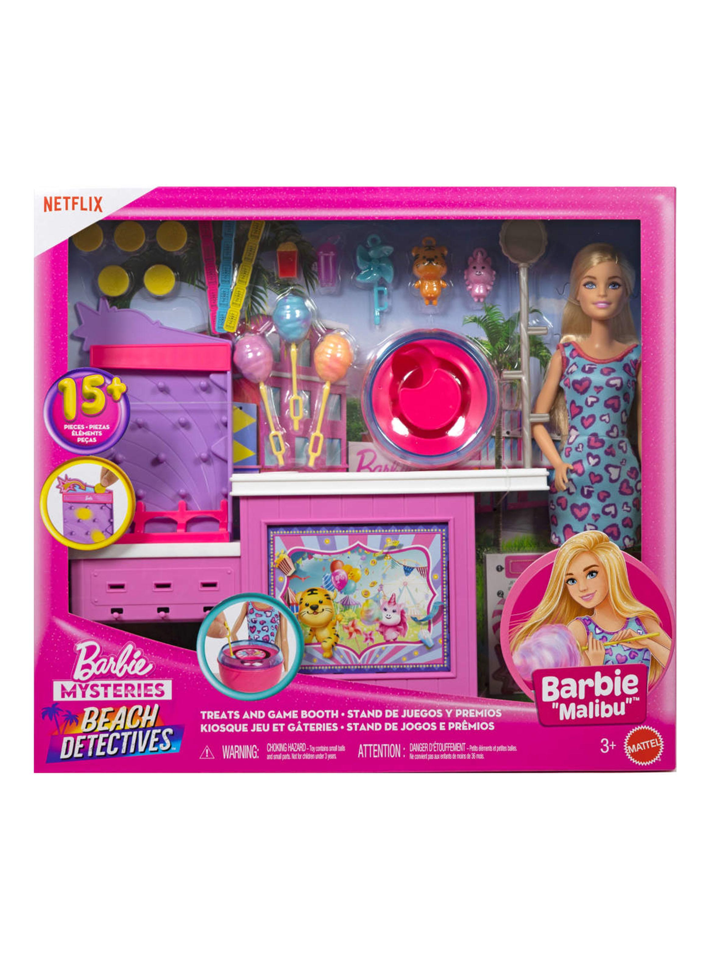 Barbie Set Estación de Algodón de Azúcar-2