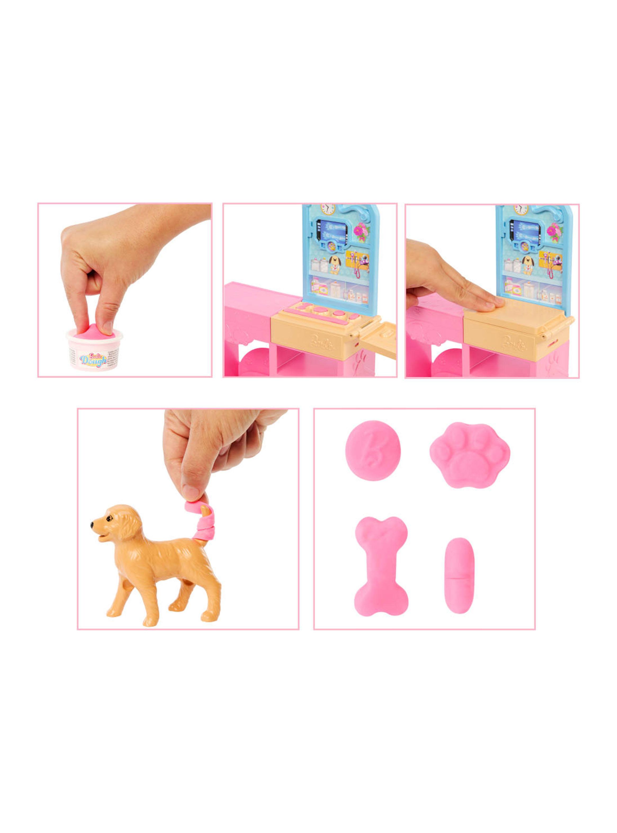 Set Barbie Veterinaria con Mascotas y Accesorios-3