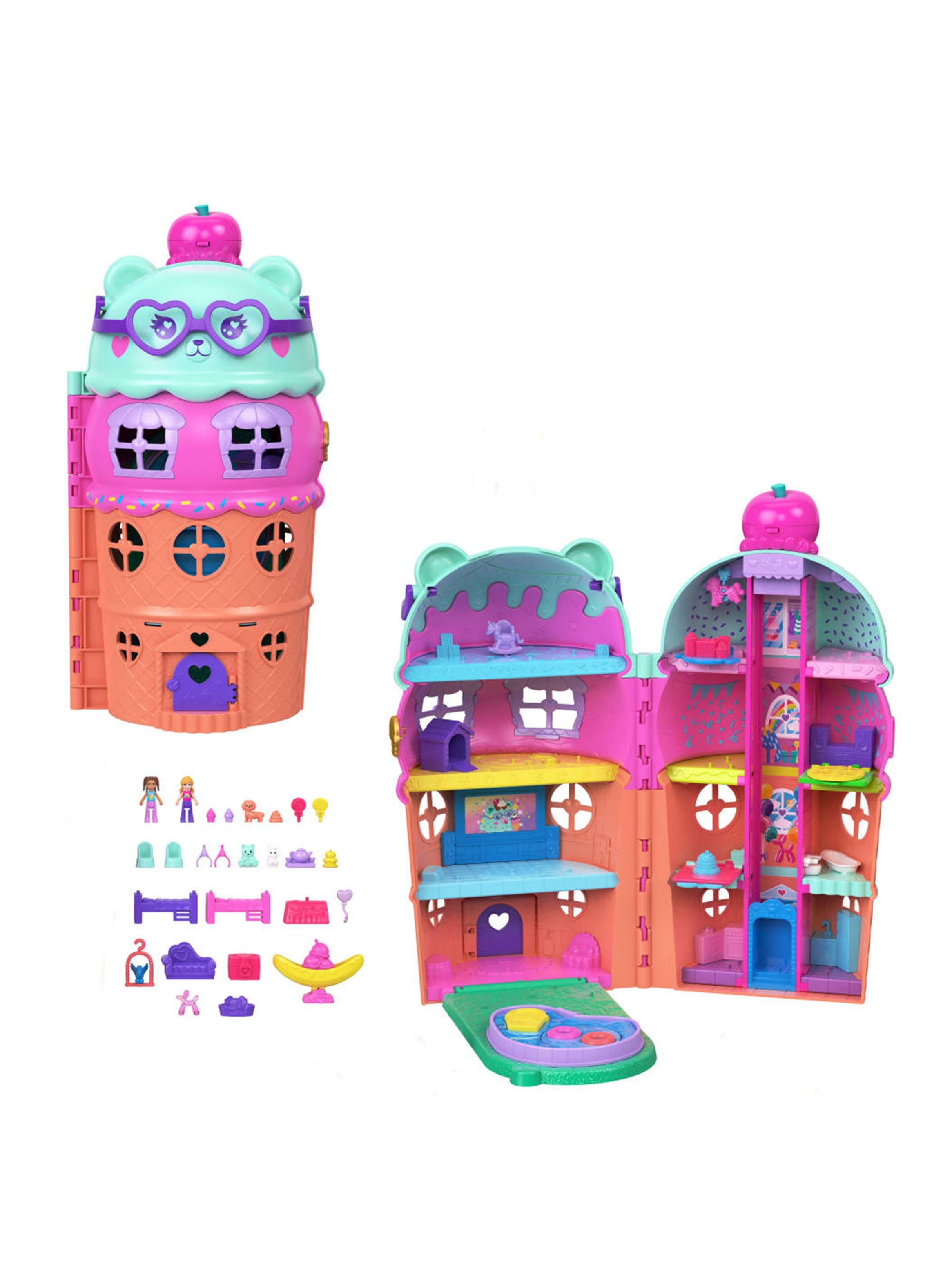 Set de Muñecas Compacto Casa de Helado-0