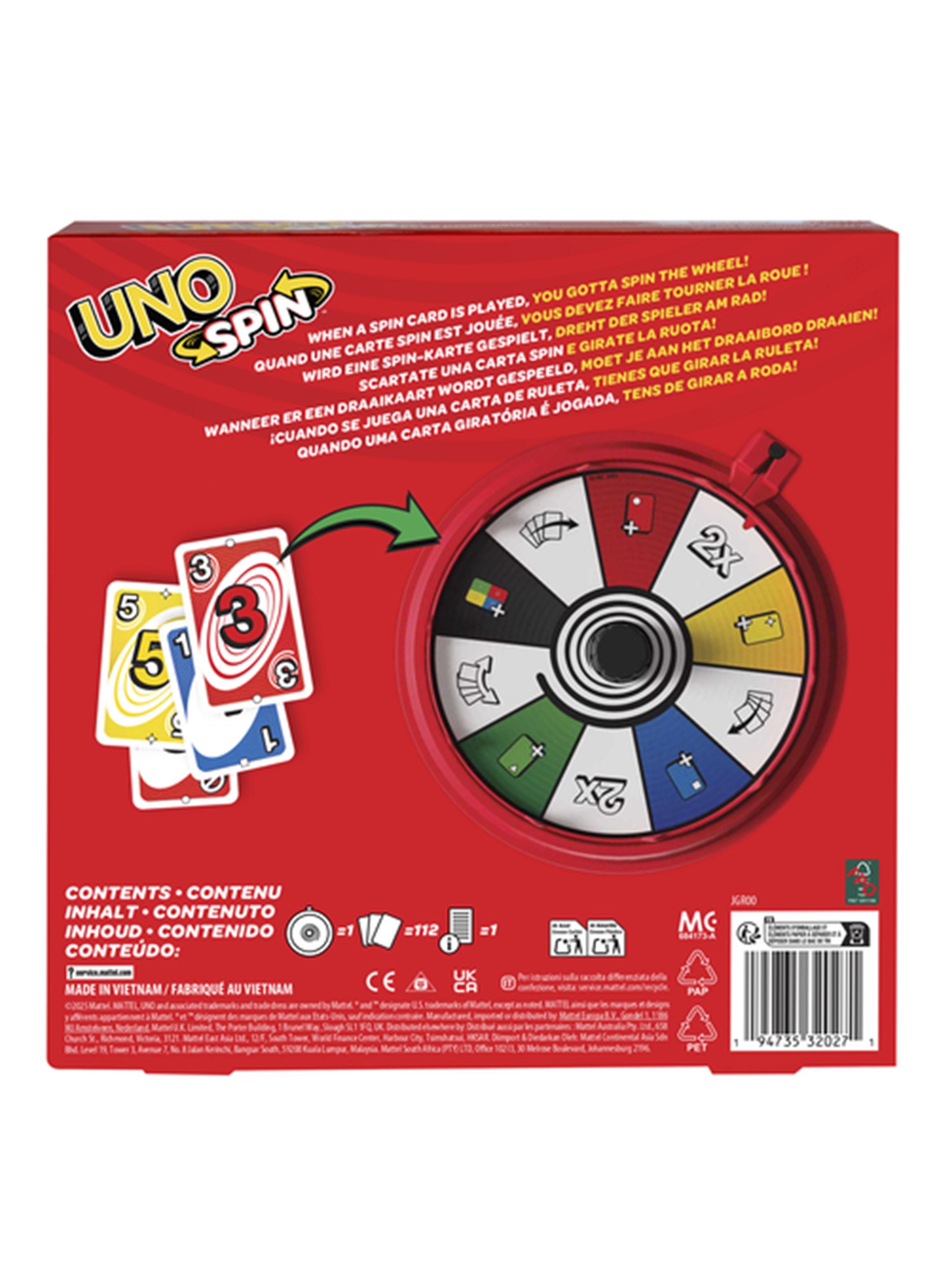 Juego de Cartas Uno Spin-3