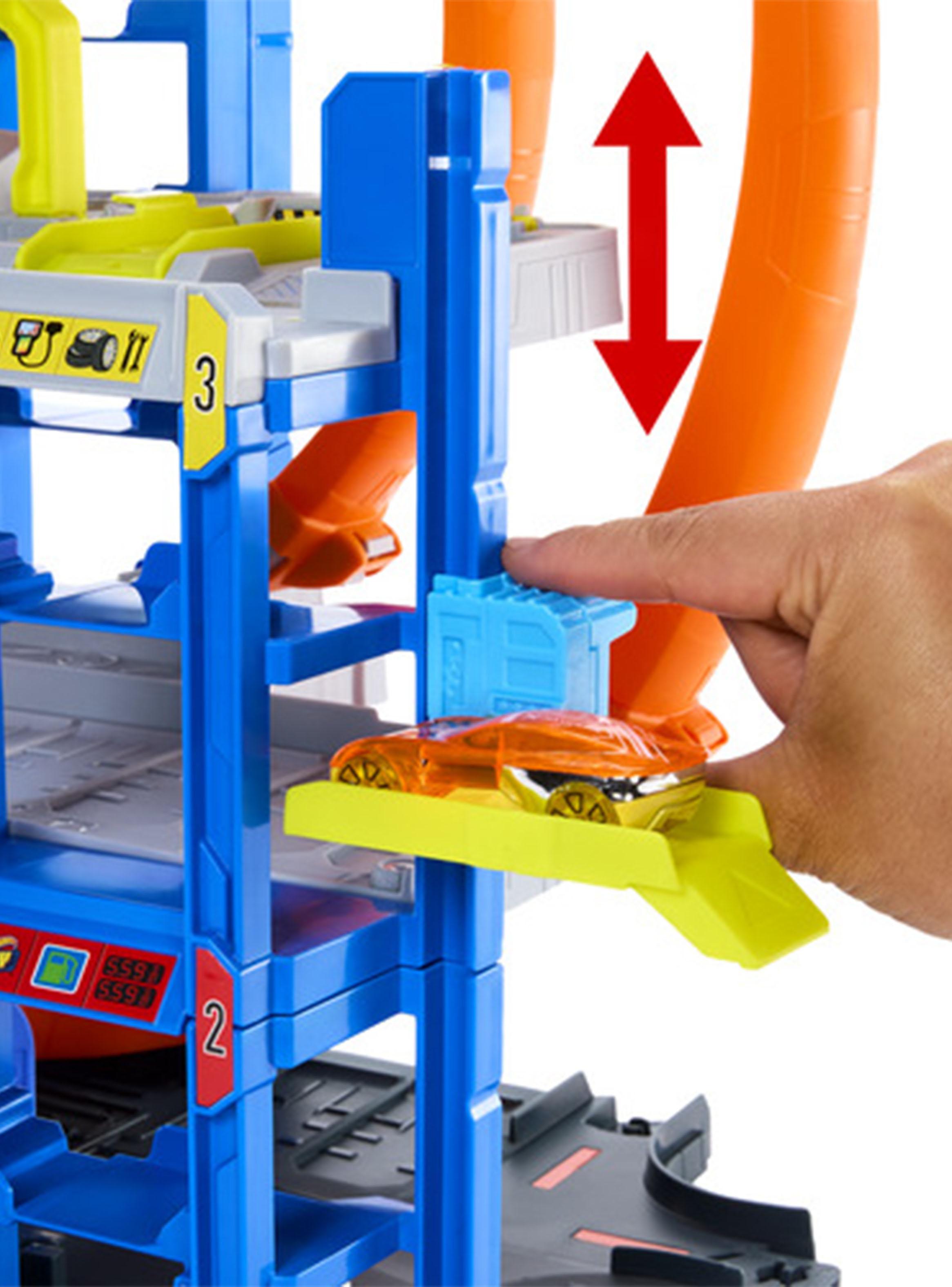Autopista Hot Wheels Mega Garage-2