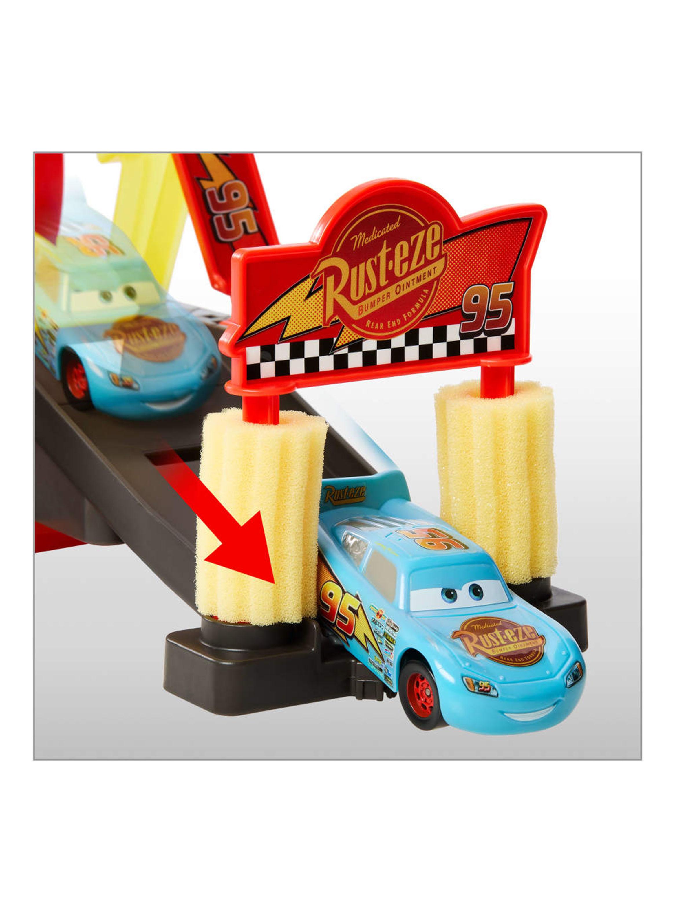 Pista de Juguete AutoLavado Rayo McQueen-3