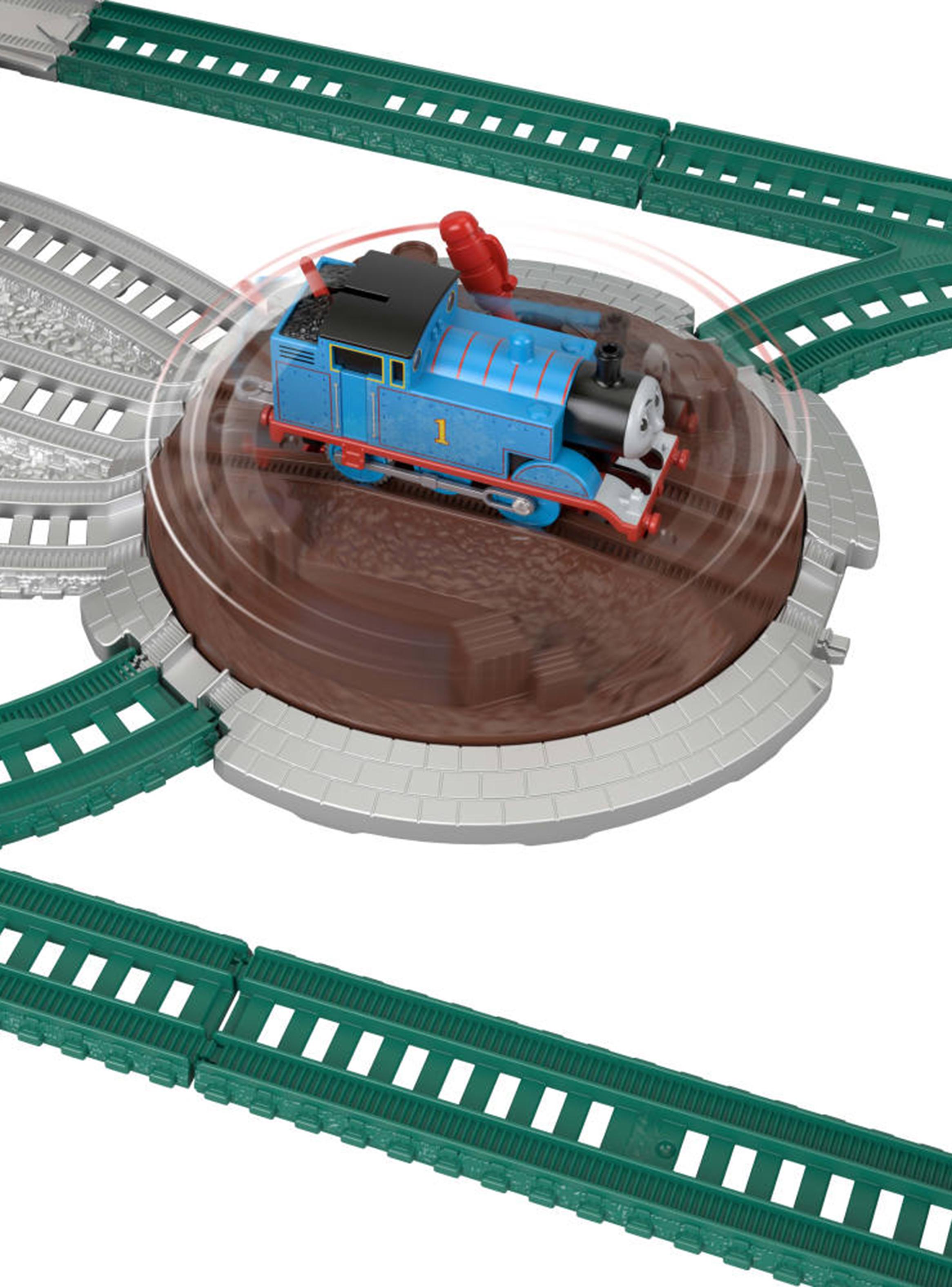 Pista de Tren Motorizada Entrega Barriles-5