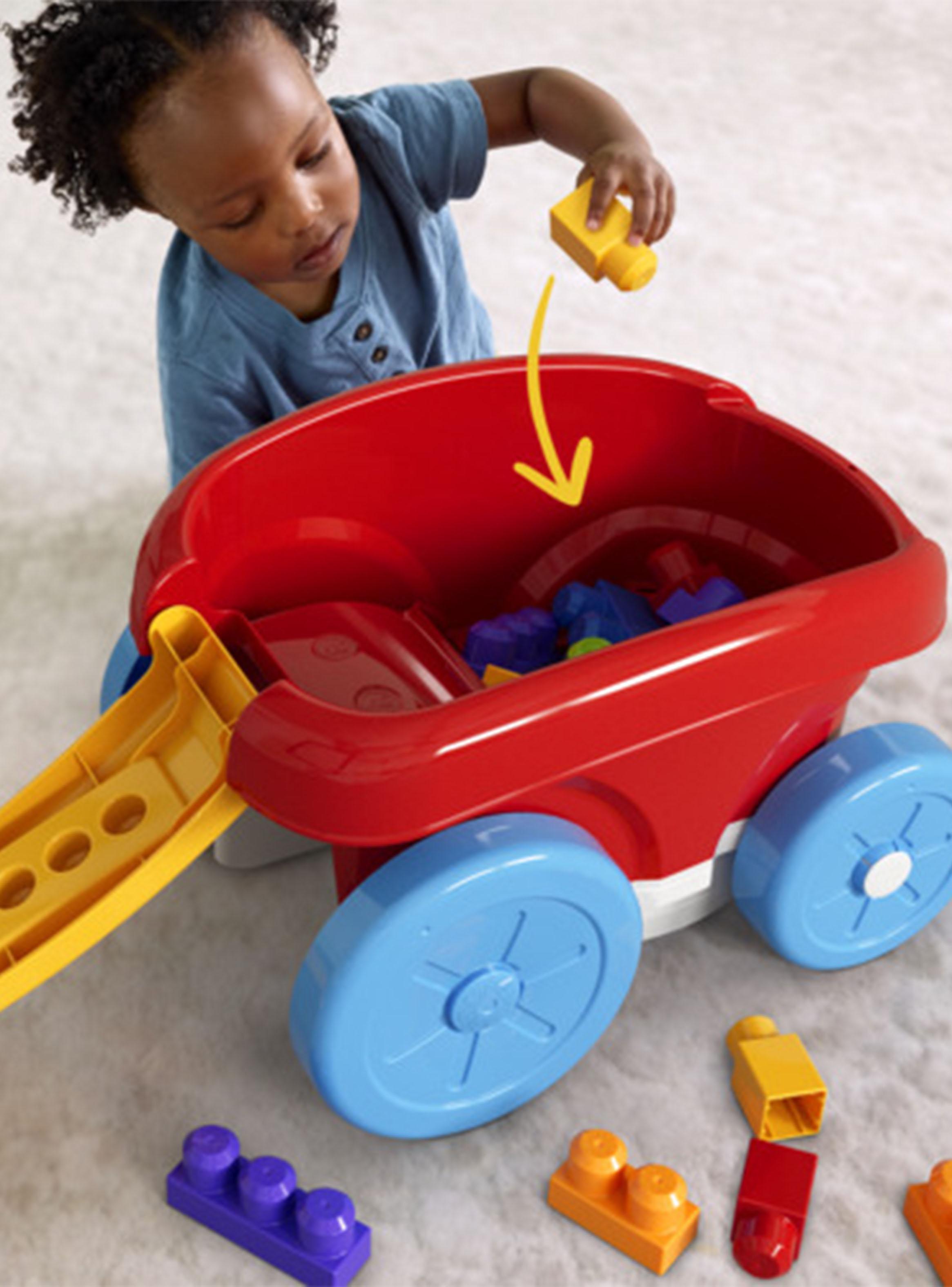 Carrito Recoge Bloques Rojo-2