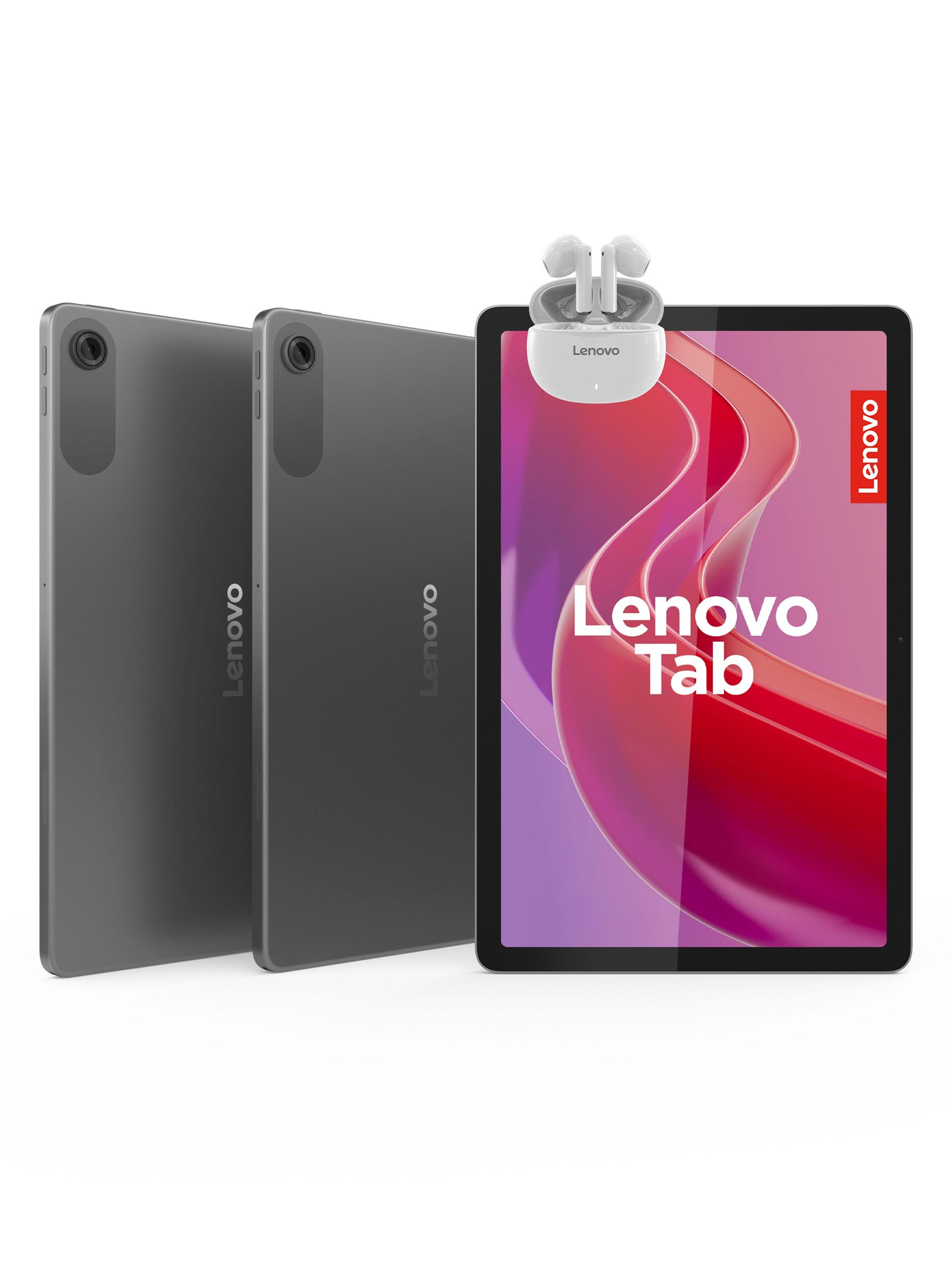 Tablet Tab 4GB RAM 128GB 10.1" FHD Wifi Luna Grey + Funda + Auriculares Estéreo Inalámbricos -2