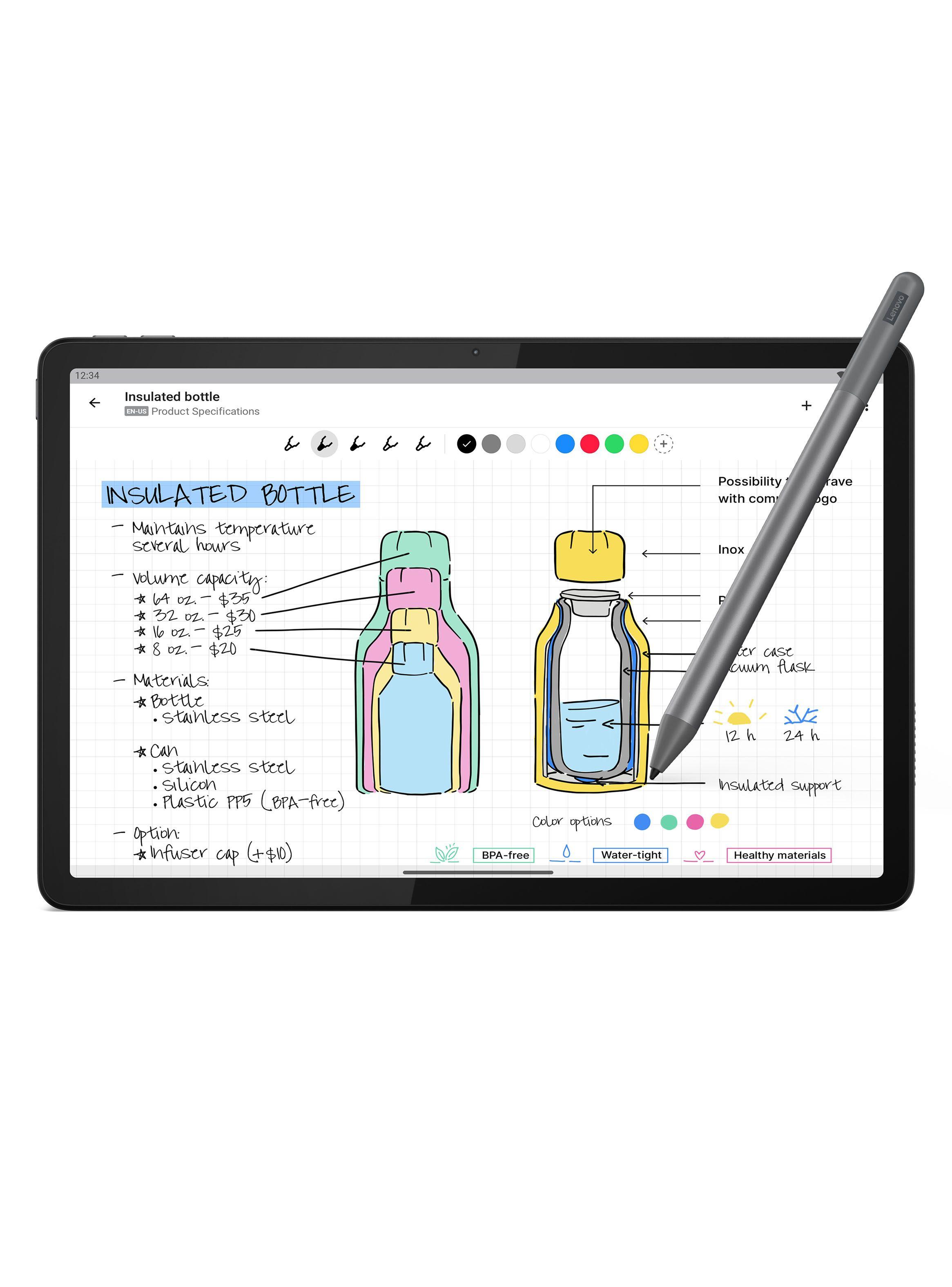 Tablet Tab M11 4GB RAM 128GB SSD MediaTek Helio G88 11" WUXGA 90Hz + Pen + Folio Case-7