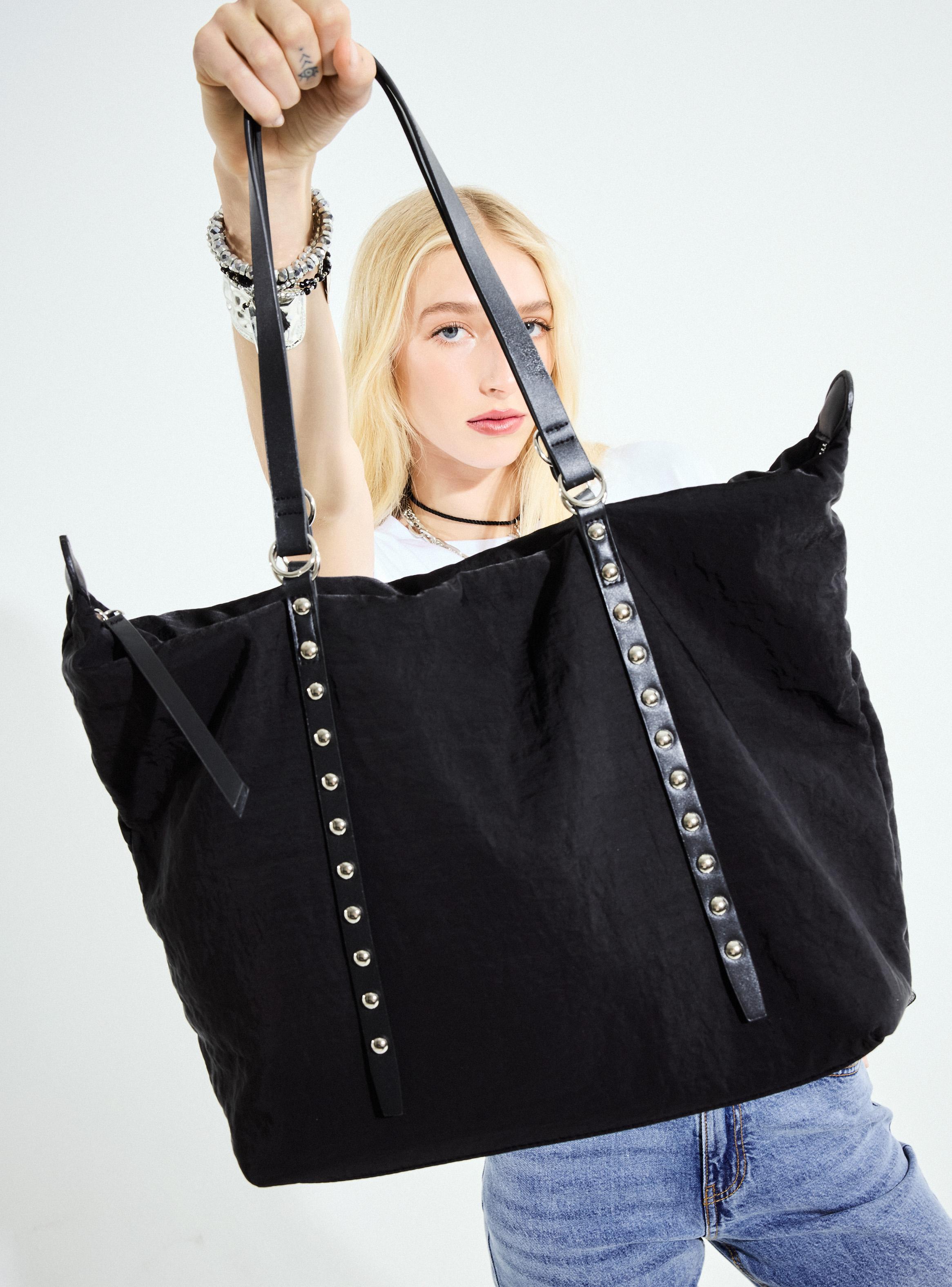 Bolso de Hombro Diseño Tachas-6