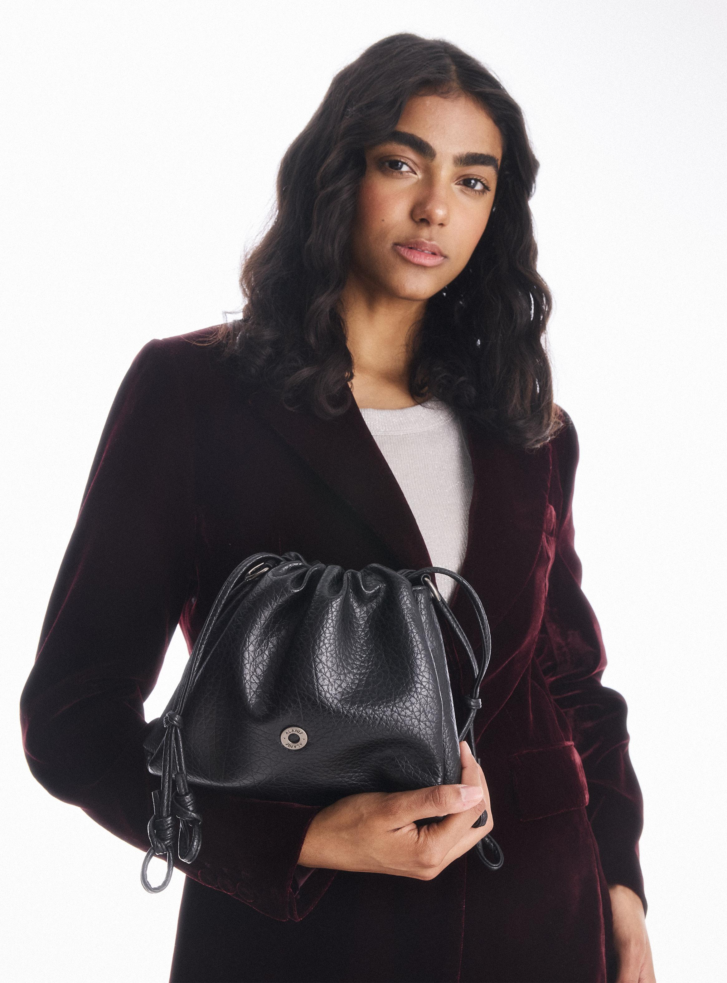 Cartera Bucket Bag Efecto Grano-6