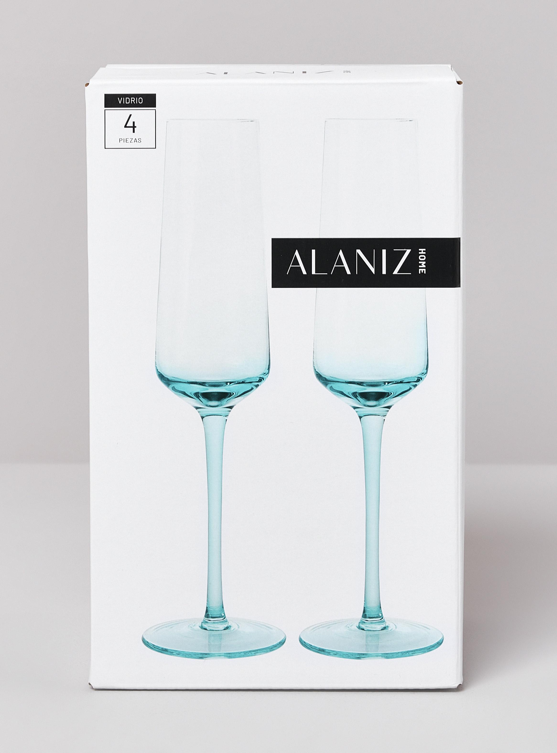 Set 4 Copas Champaña Aqua 210 ml-3