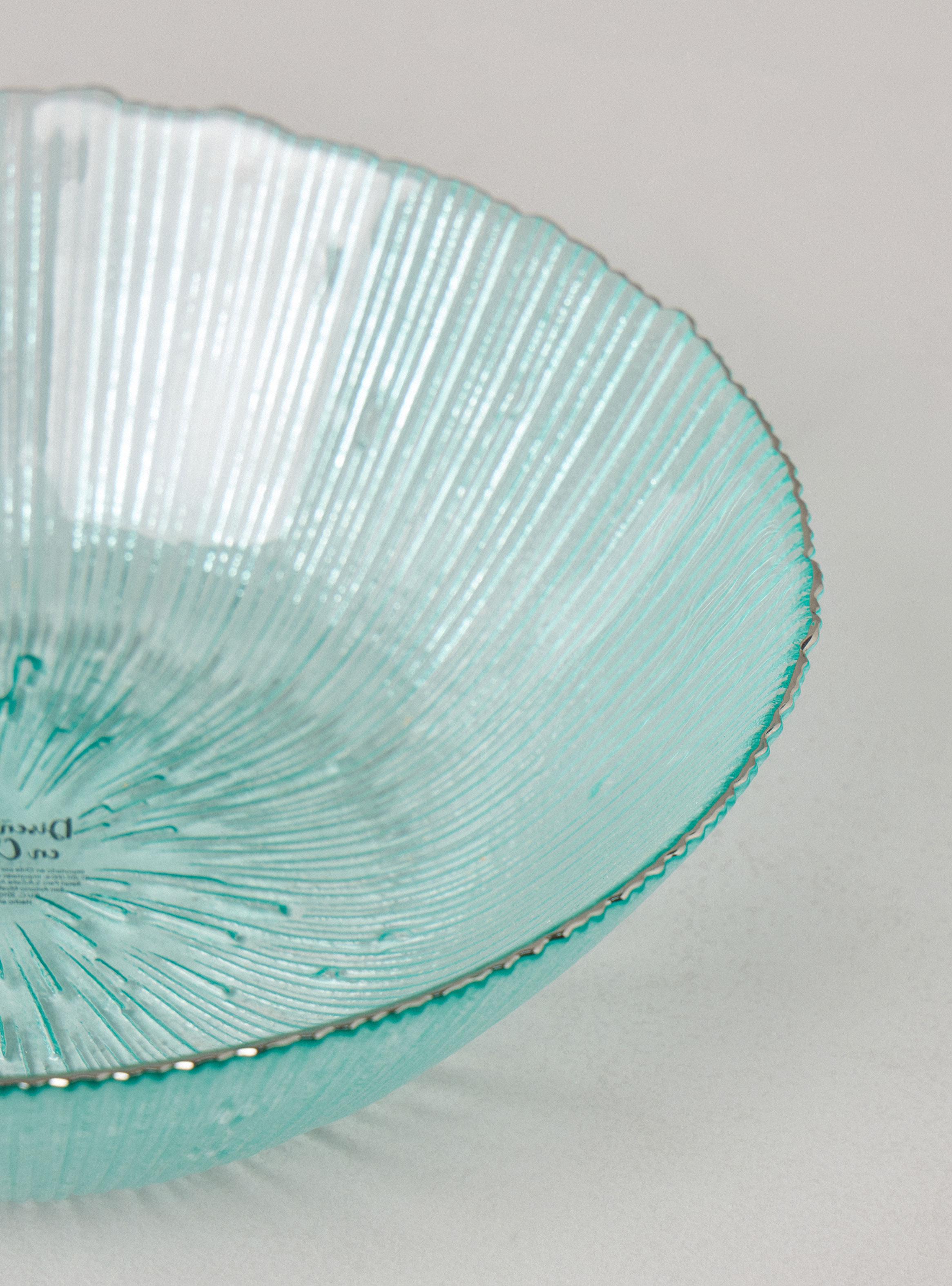 Bowl Vidrio Aqua 24.5 cm-2