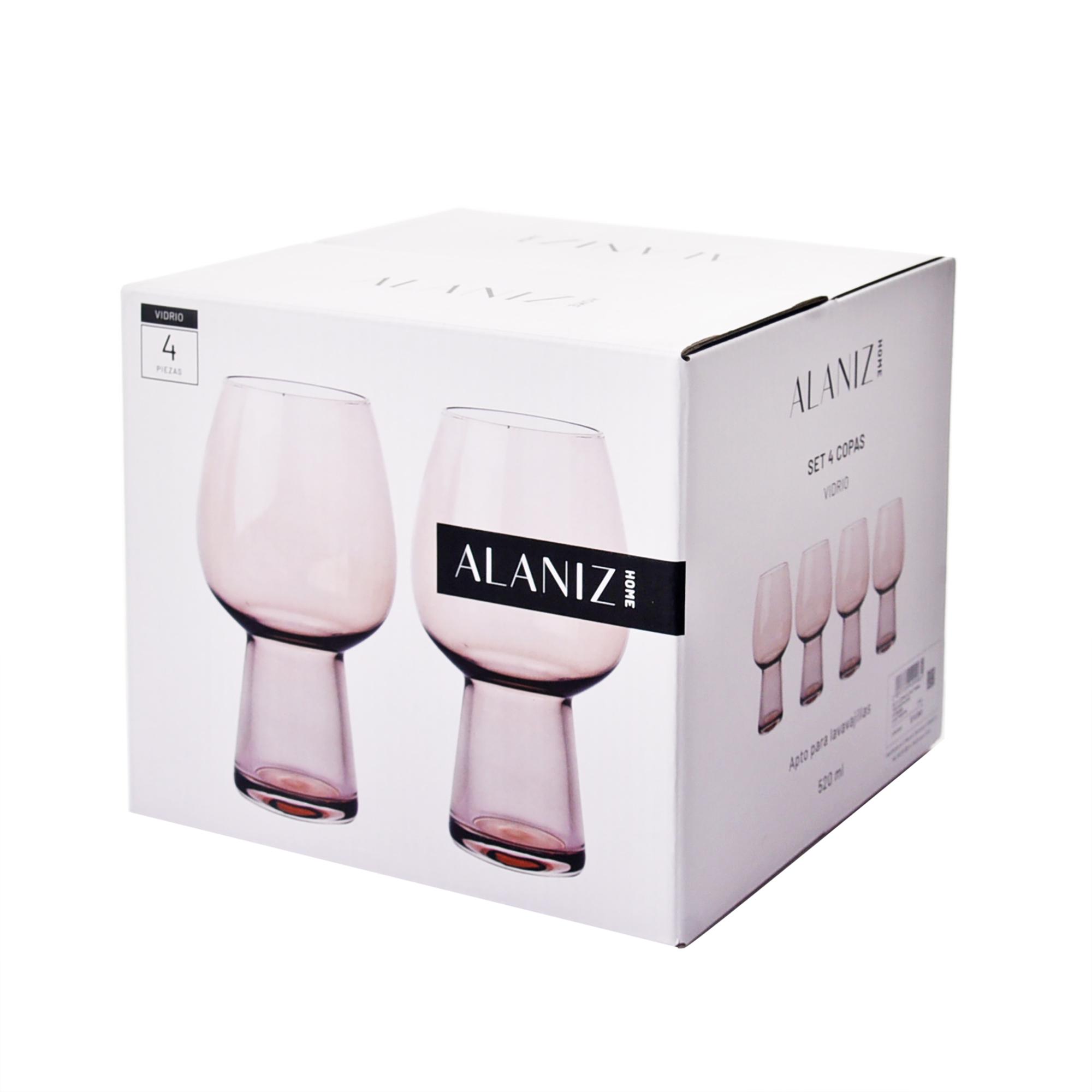 Set 4 Copas Altas Tribal 520 ml-2