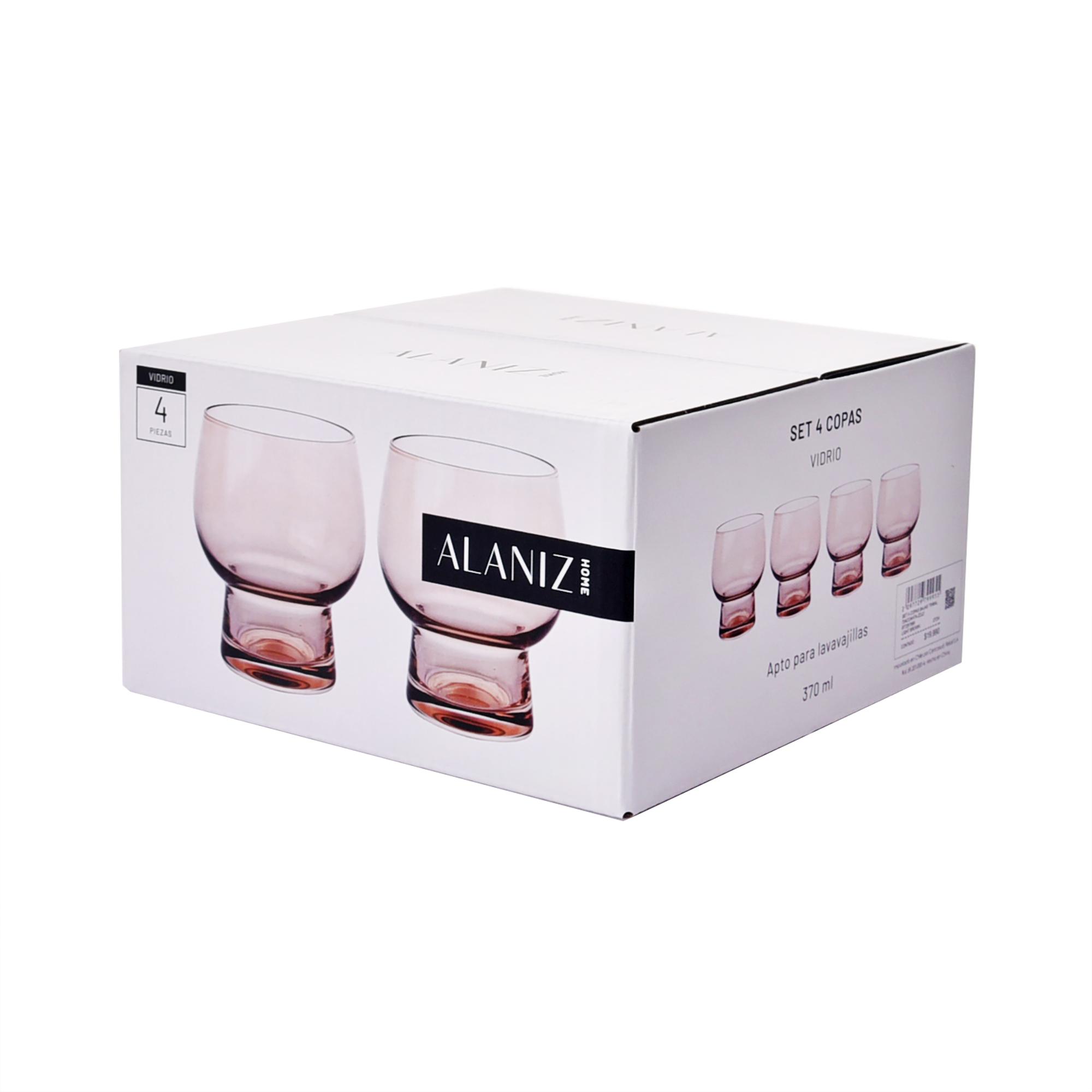 Set 4 Copas Bajas Tribal 370 ml-2