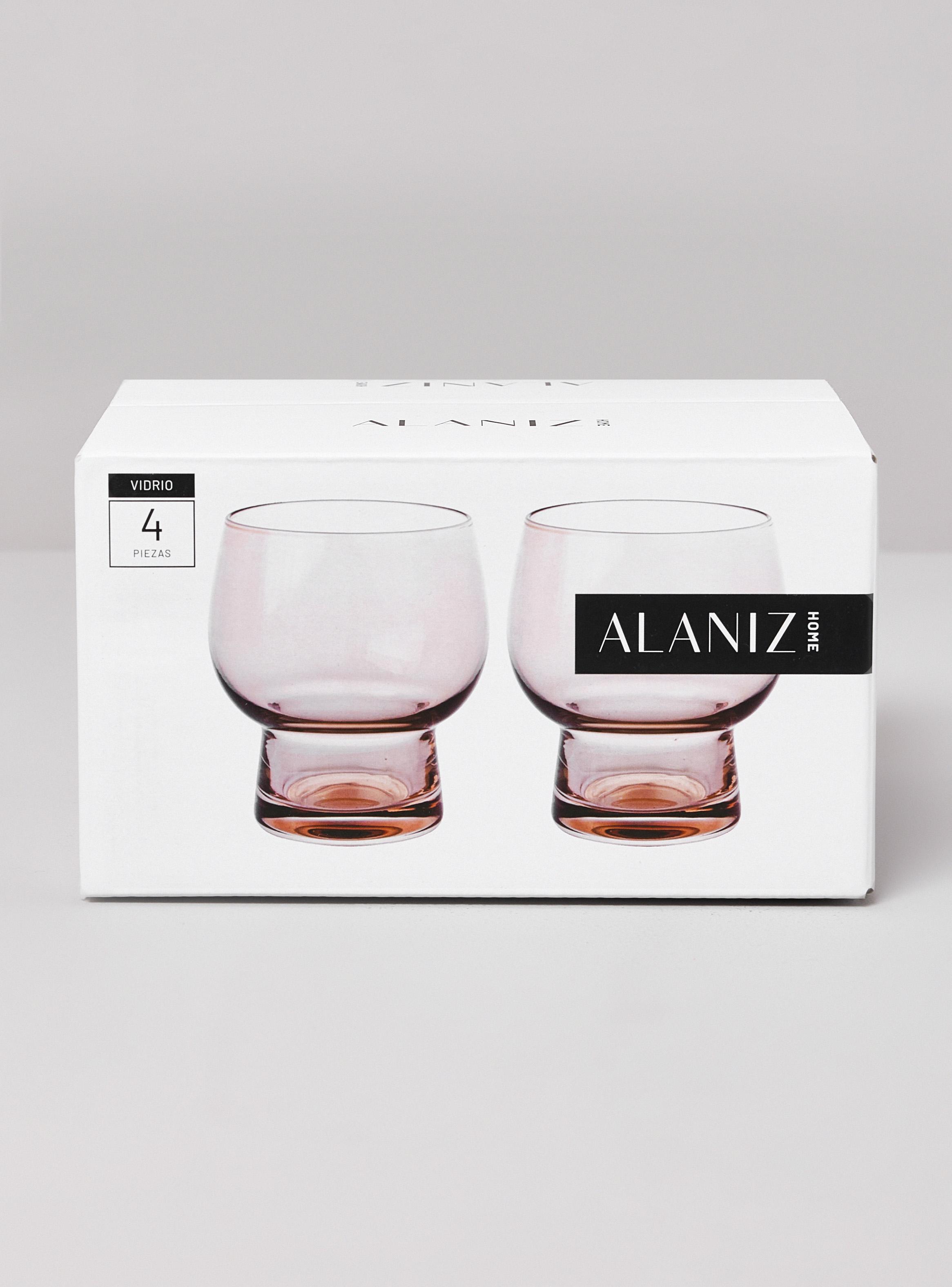 Set 4 Copas Bajas Tribal 370 ml-3
