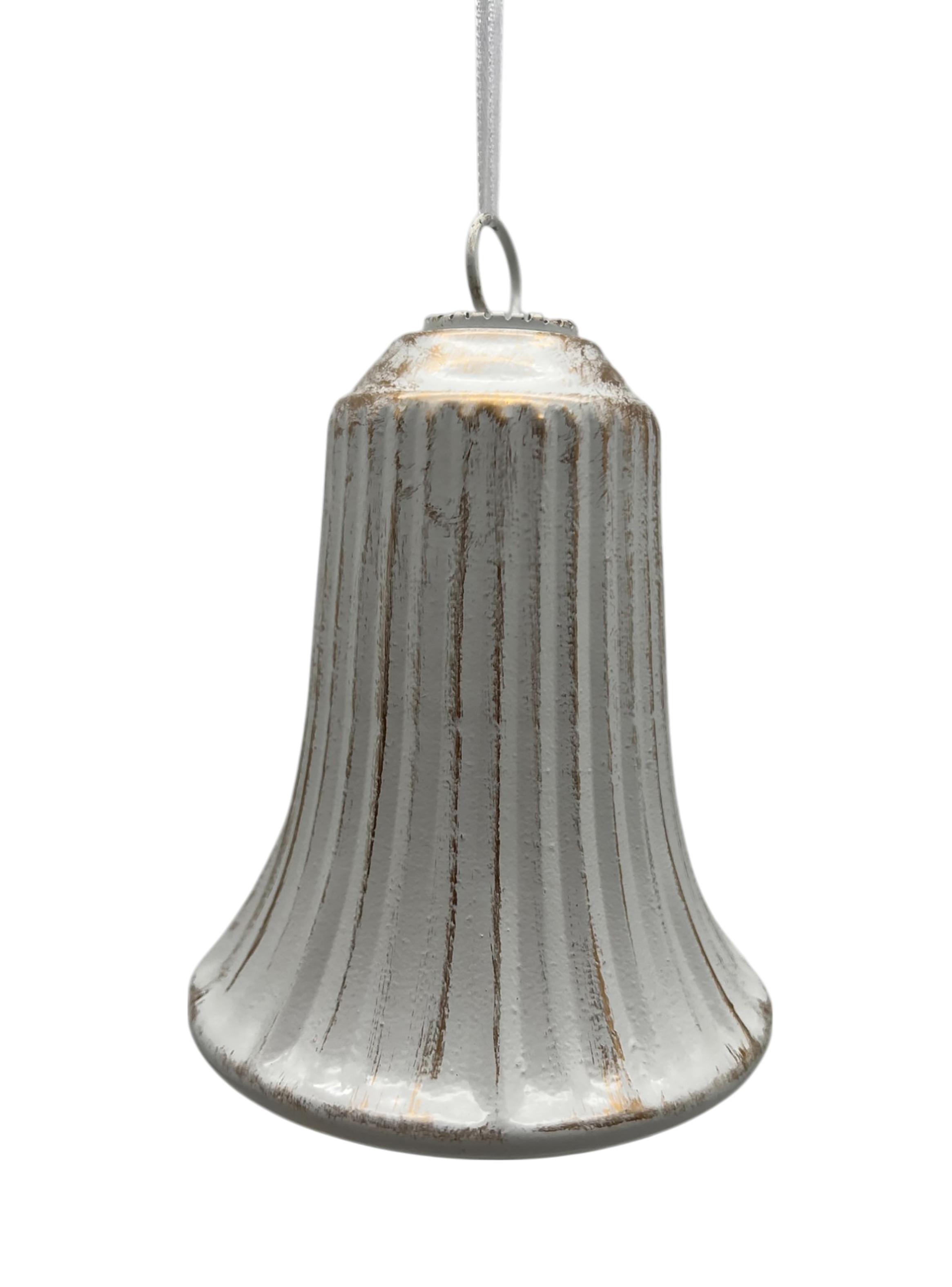 Campana de Metal Blanca-0