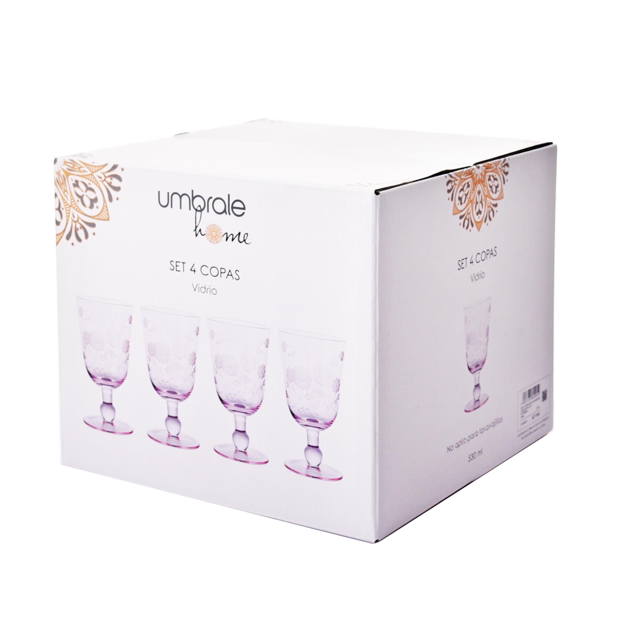 Set 4 Copas Agua 530 ml-2