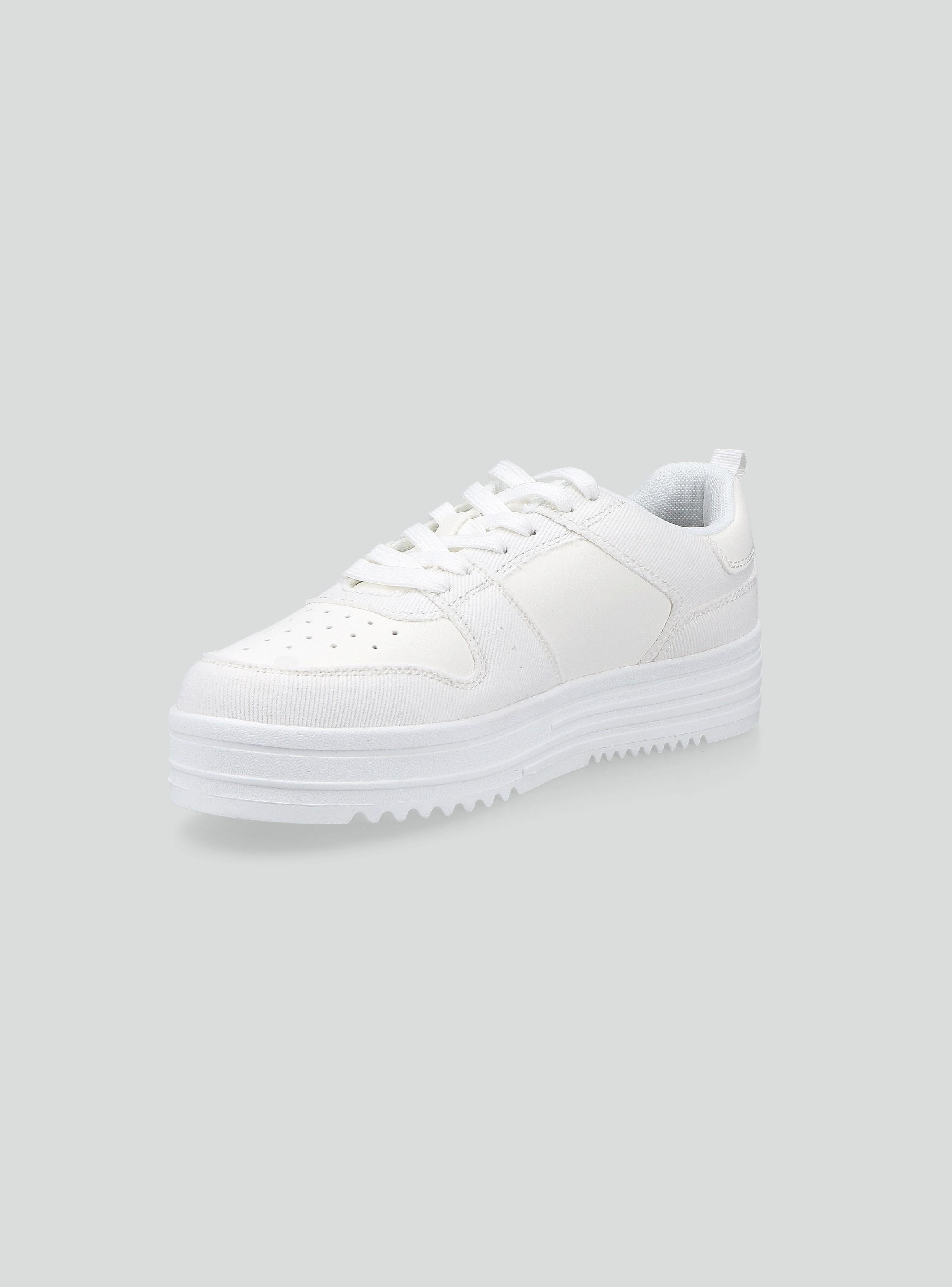 Zapatilla Urbana Plataforma Brillo Mujer-2