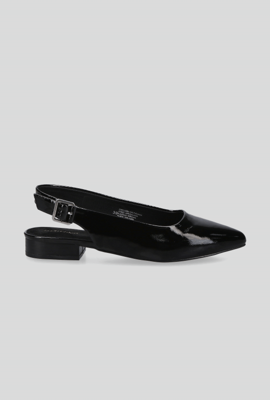 Zapato Casual Bajo con Hebilla Al Talón Mujer-4