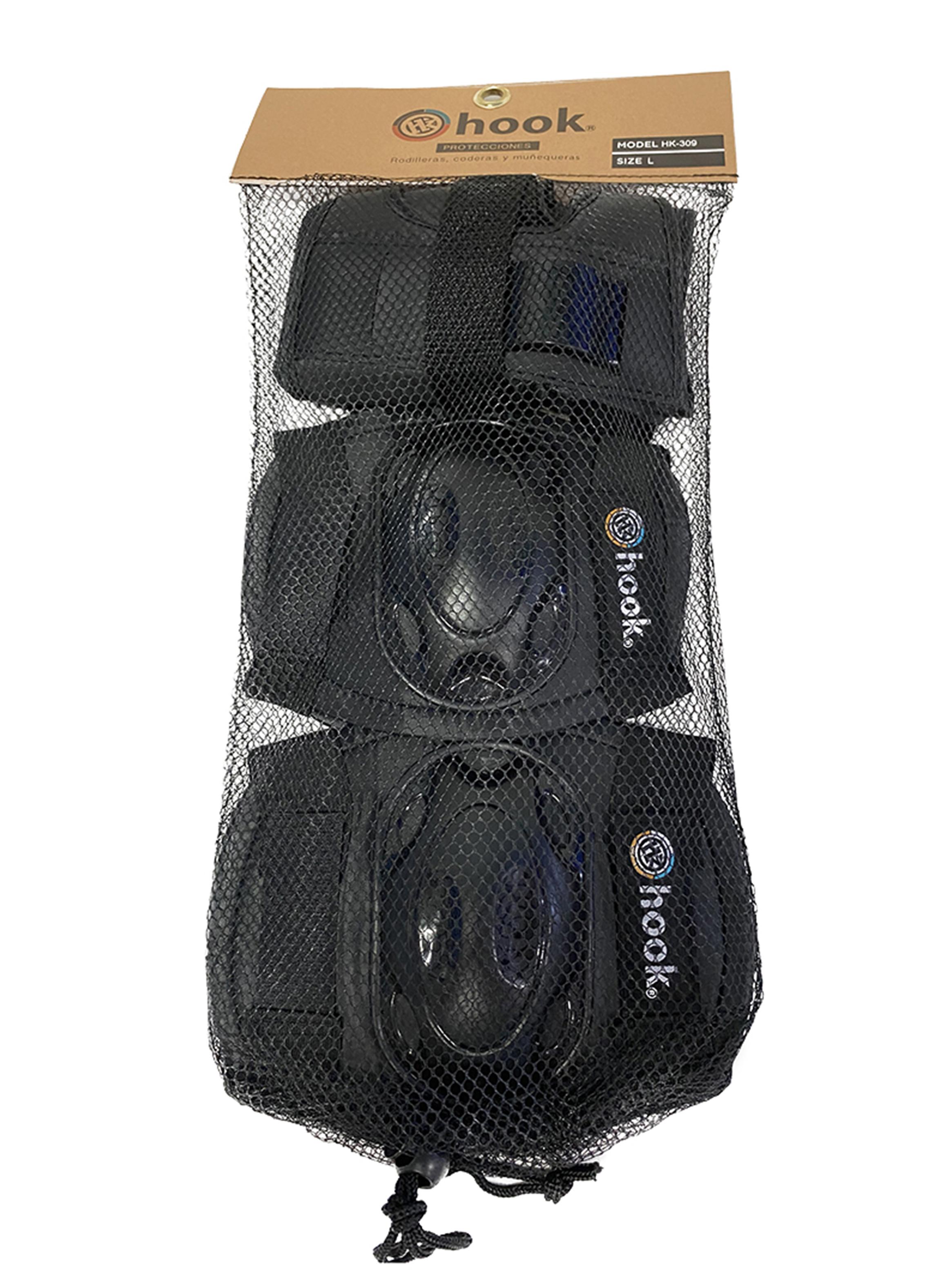 Set de Protecciones 405 Negra Talla M-2