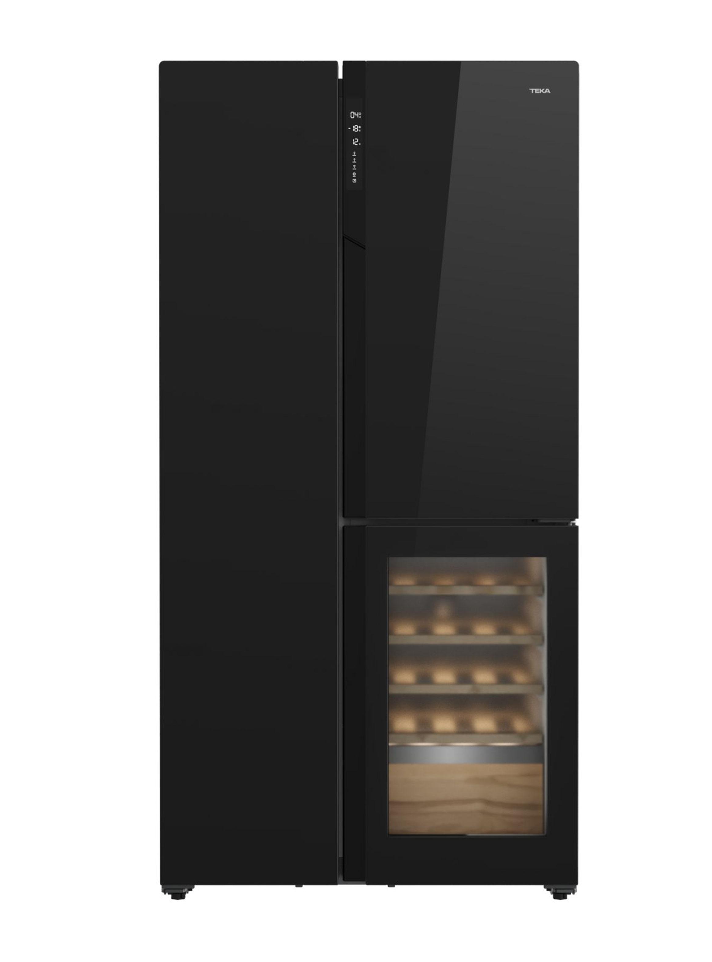 Refrigerador Side by Side No Frost 421 Litros con Cava RLF 85950 GBK EU Negro-0